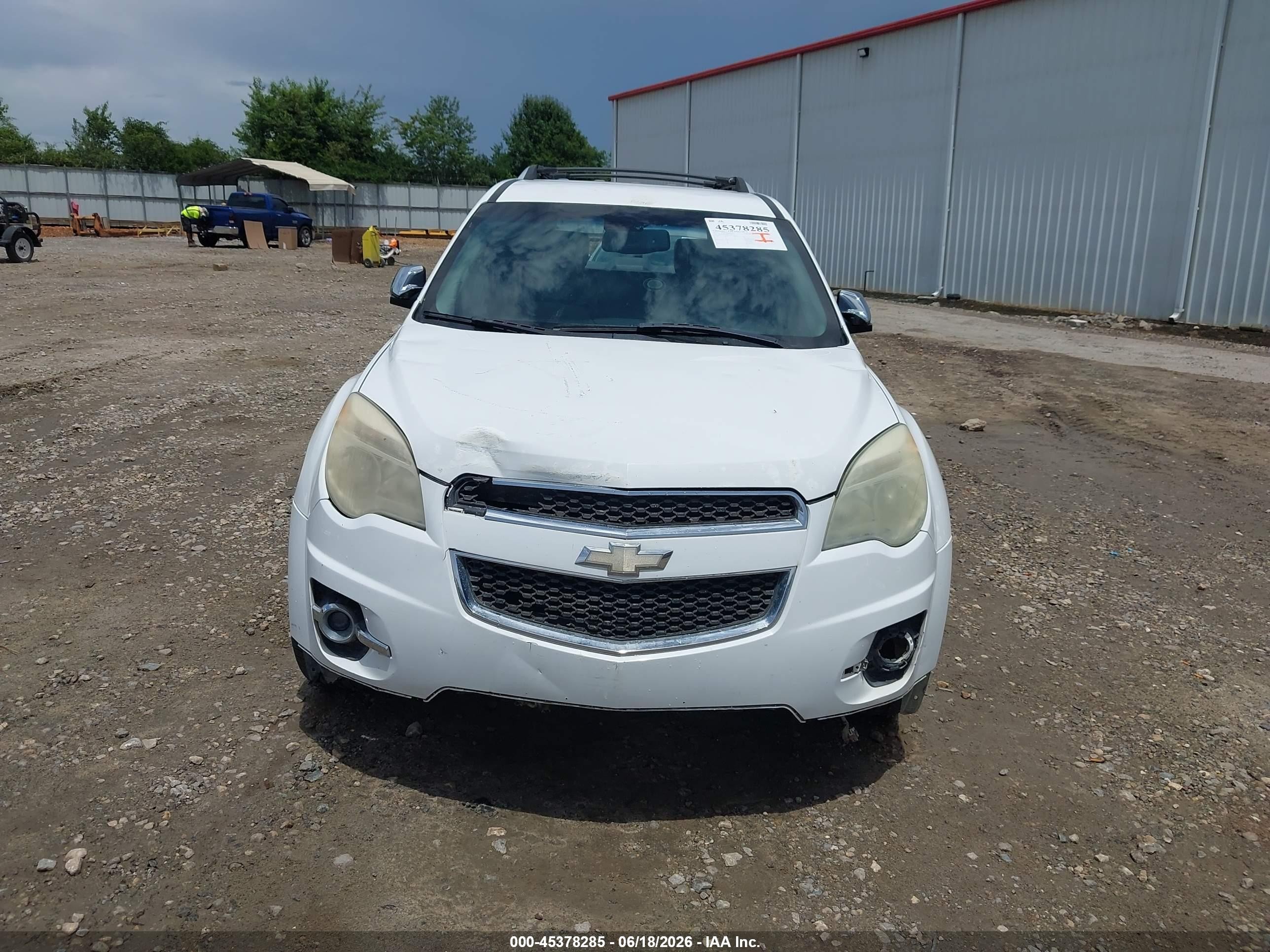 2011 Chevrolet Equinox 2lt Белый vin: 2CNFLPE57B6375050