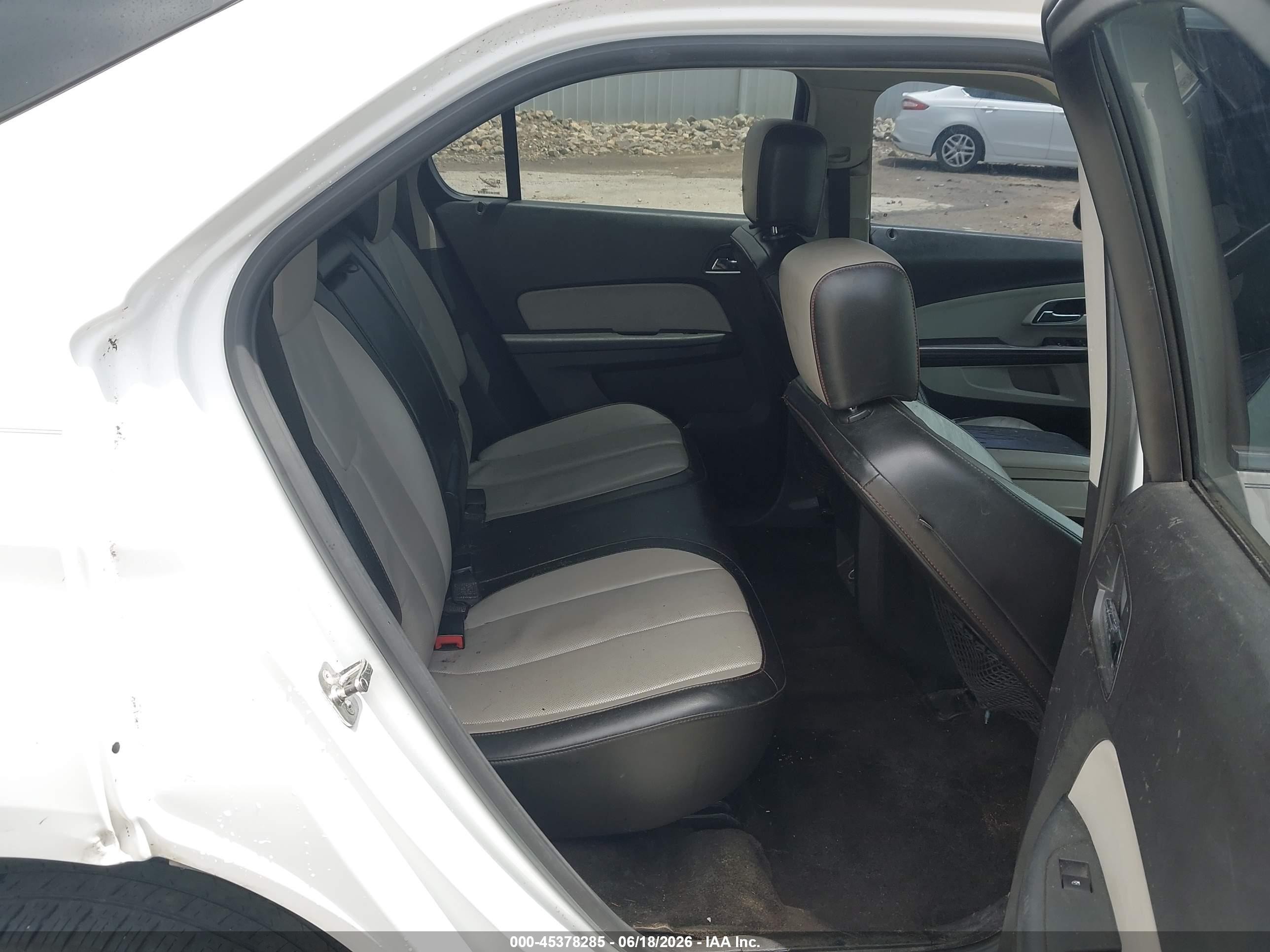 2011 Chevrolet Equinox 2lt Белый vin: 2CNFLPE57B6375050