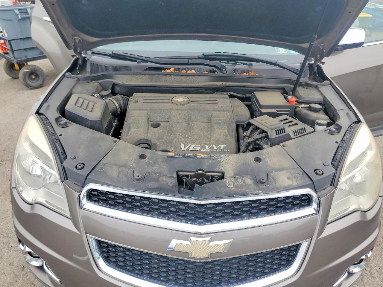 2011 Chevrolet Equinox Lt Gray vin: 2CNFLPE58B6319344