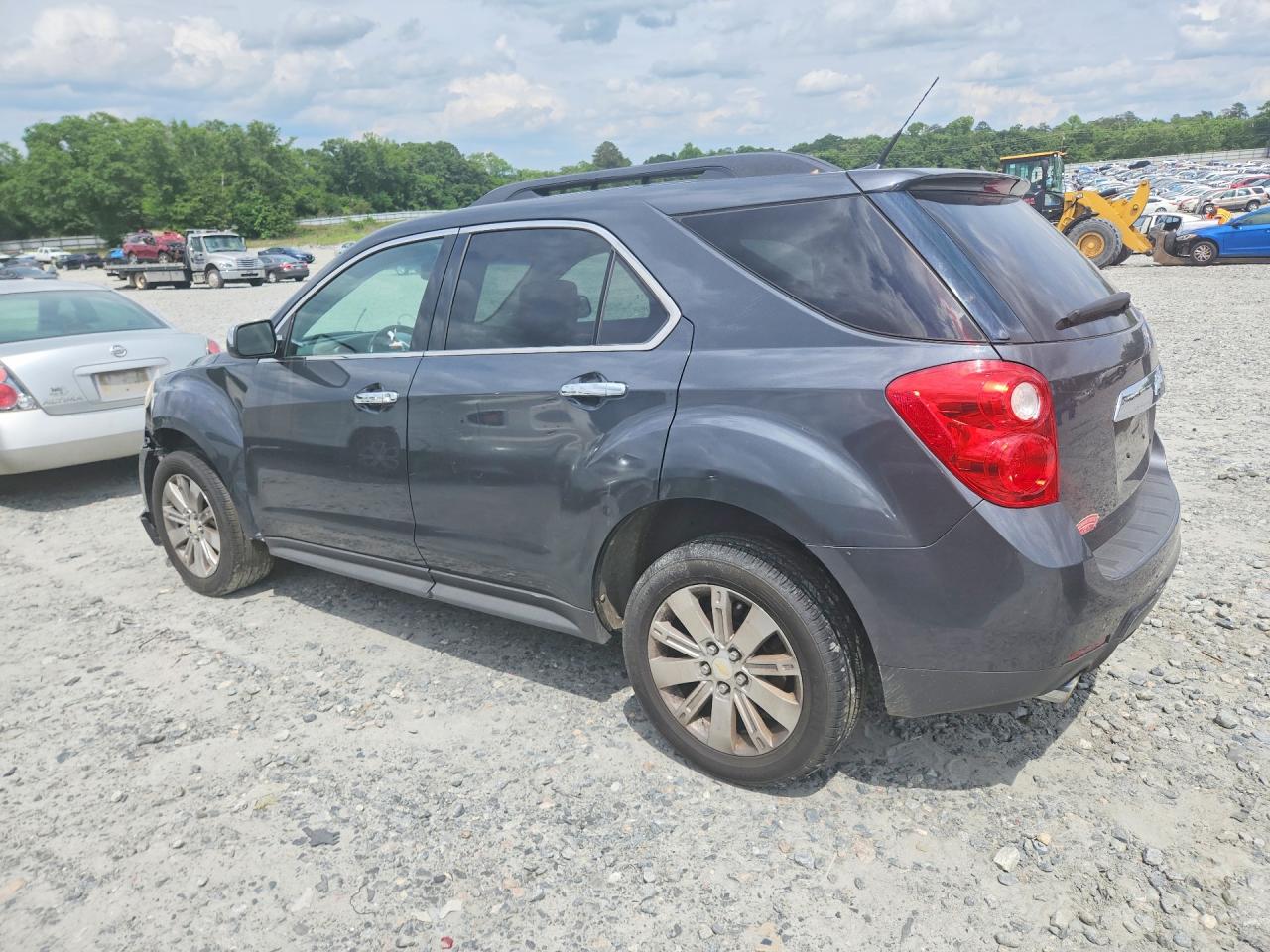 2011 Chevrolet Equinox Lt Gray vin: 2CNFLPE59B6280148