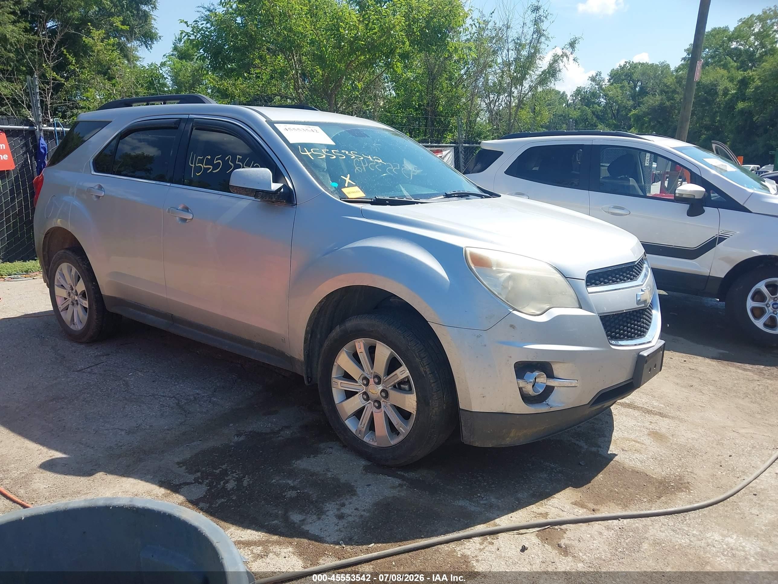 2010 Chevrolet Equinox Lt Белый vin: 2CNFLPEY1A6210068