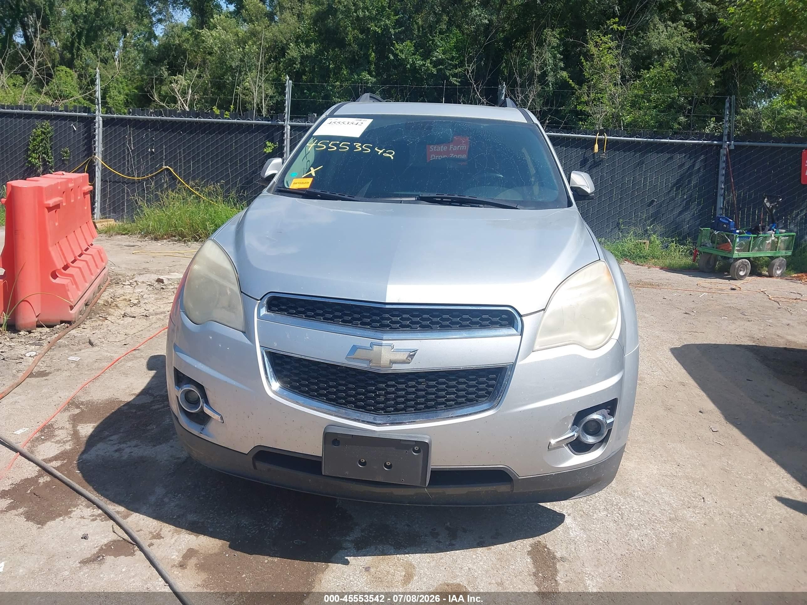 2010 Chevrolet Equinox Lt White vin: 2CNFLPEY1A6210068