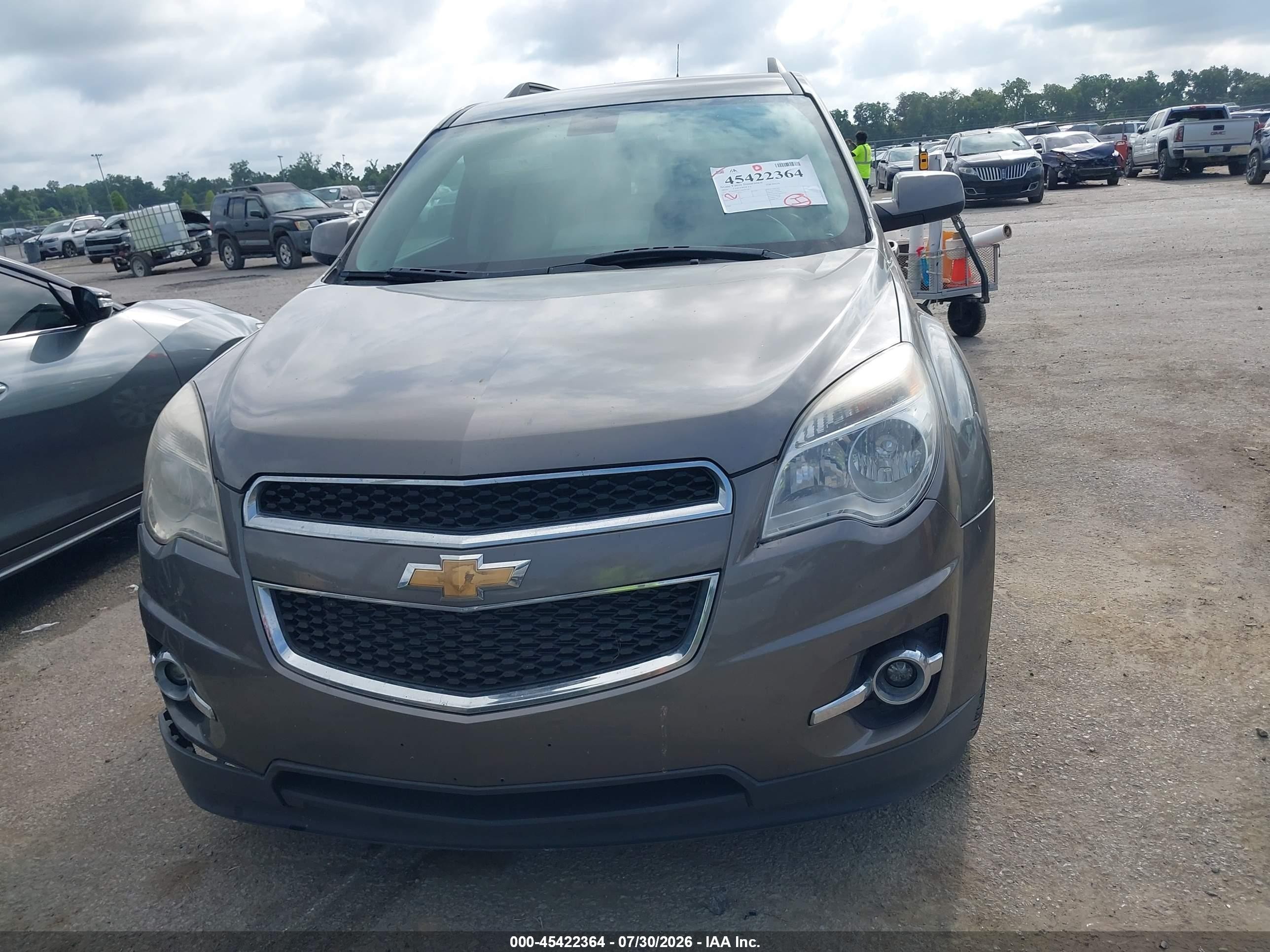 2010 Chevrolet Equinox Lt Gray vin: 2CNFLPEY1A6407287