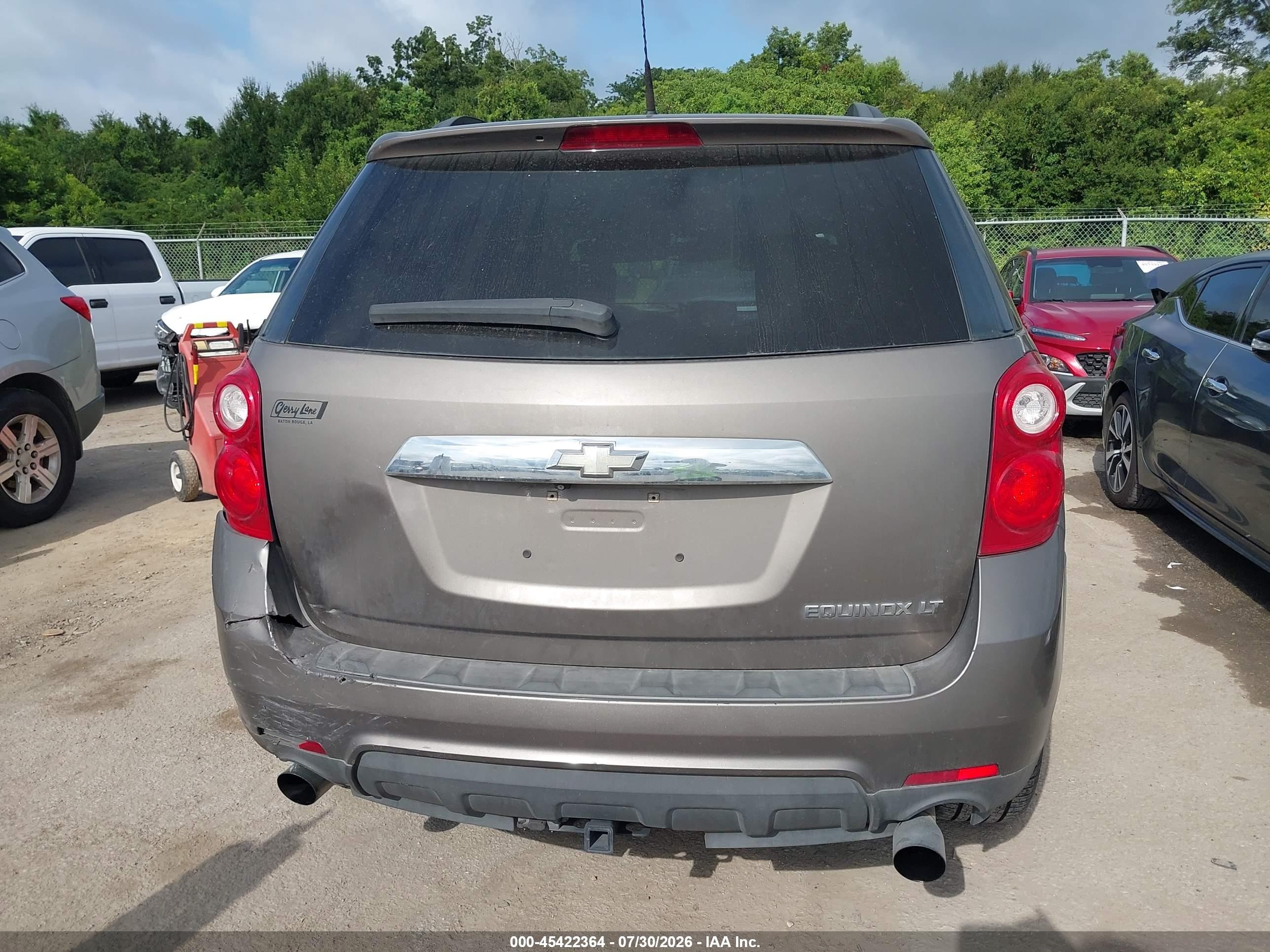 2010 Chevrolet Equinox Lt Gray vin: 2CNFLPEY1A6407287