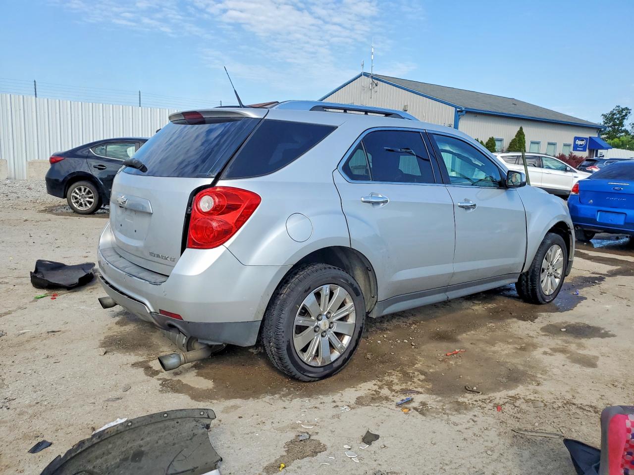 2010 Chevrolet Equinox Lt Silver vin: 2CNFLPEY3A6396258
