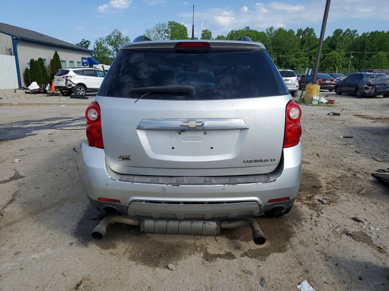 2010 Chevrolet Equinox Lt Silver vin: 2CNFLPEY3A6396258