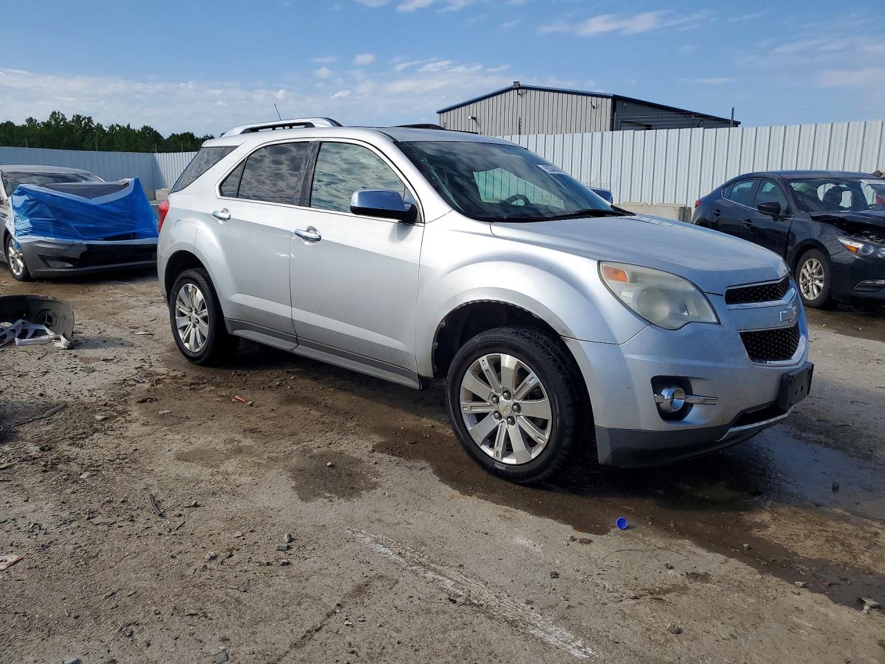 2010 Chevrolet Equinox Lt Silver vin: 2CNFLPEY3A6396258