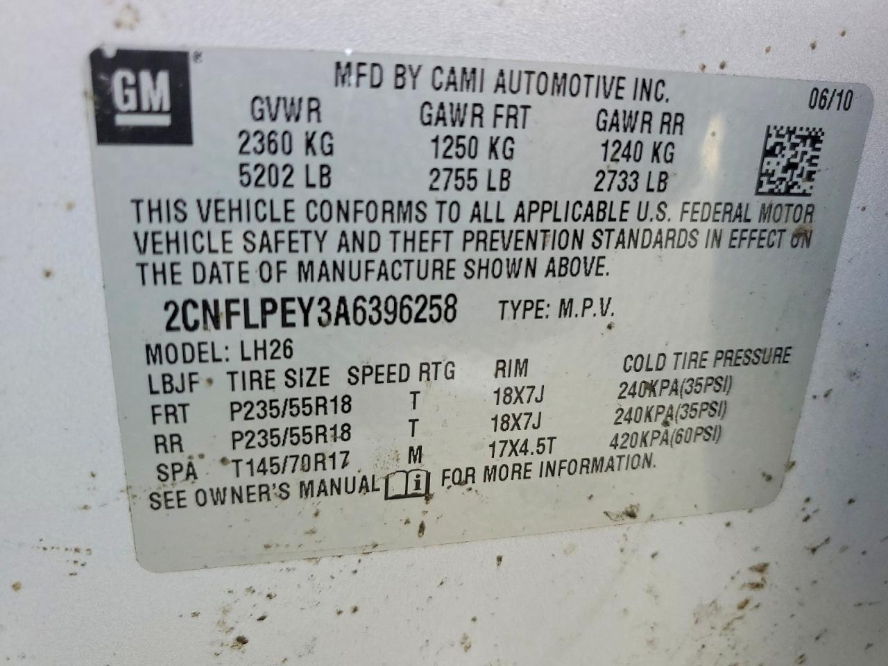 2010 Chevrolet Equinox Lt Silver vin: 2CNFLPEY3A6396258