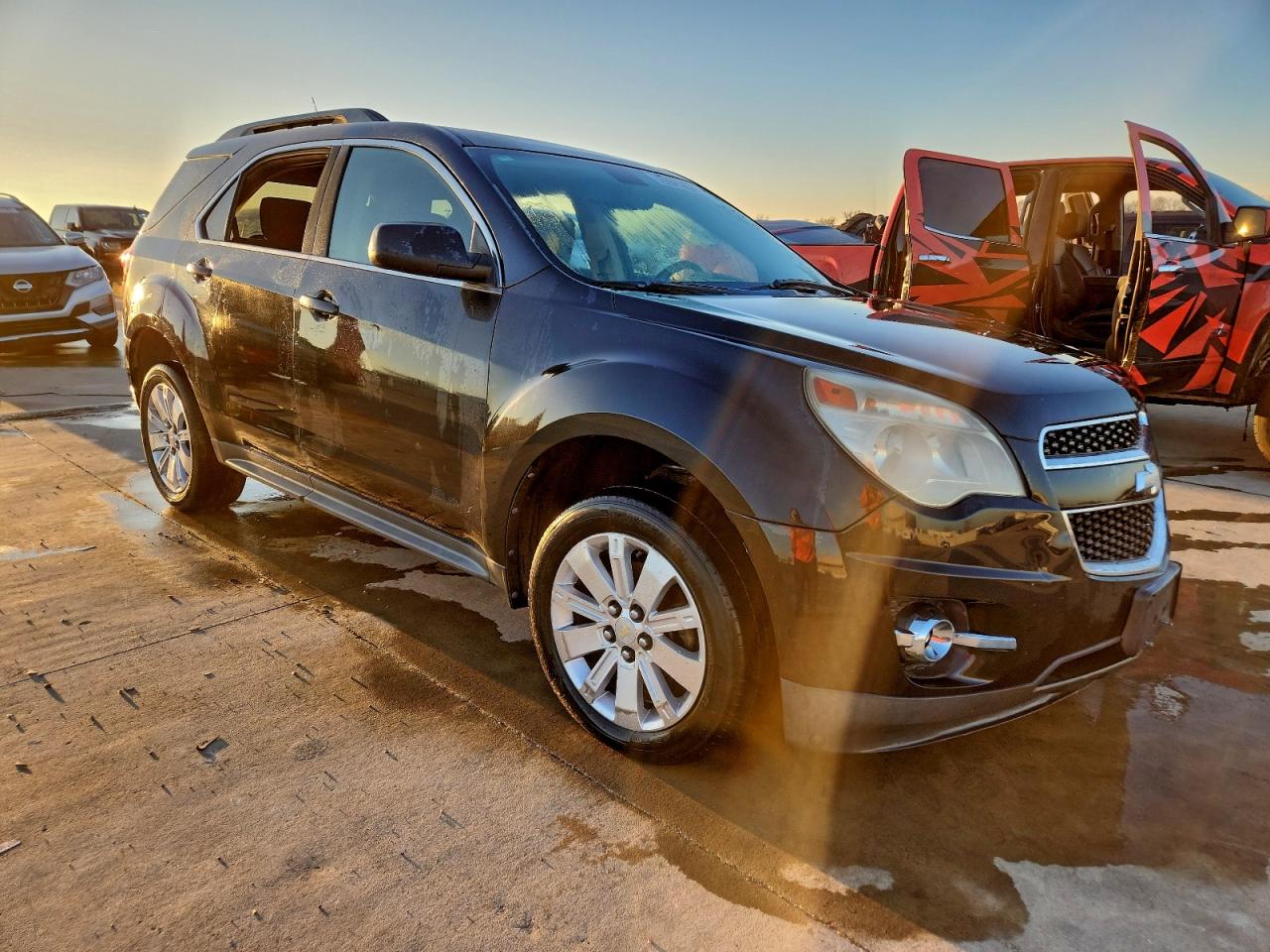 2010 Chevrolet Equinox Lt Black vin: 2CNFLPEY4A6234283