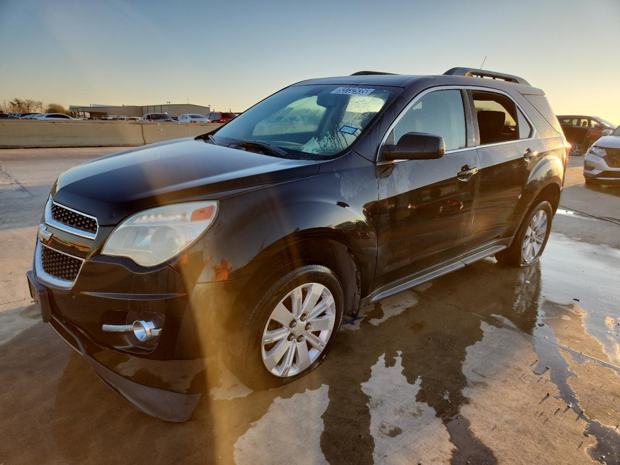 2010 Chevrolet Equinox Lt Black vin: 2CNFLPEY4A6234283 Damage: Front Valance, Broken, Replacement Required