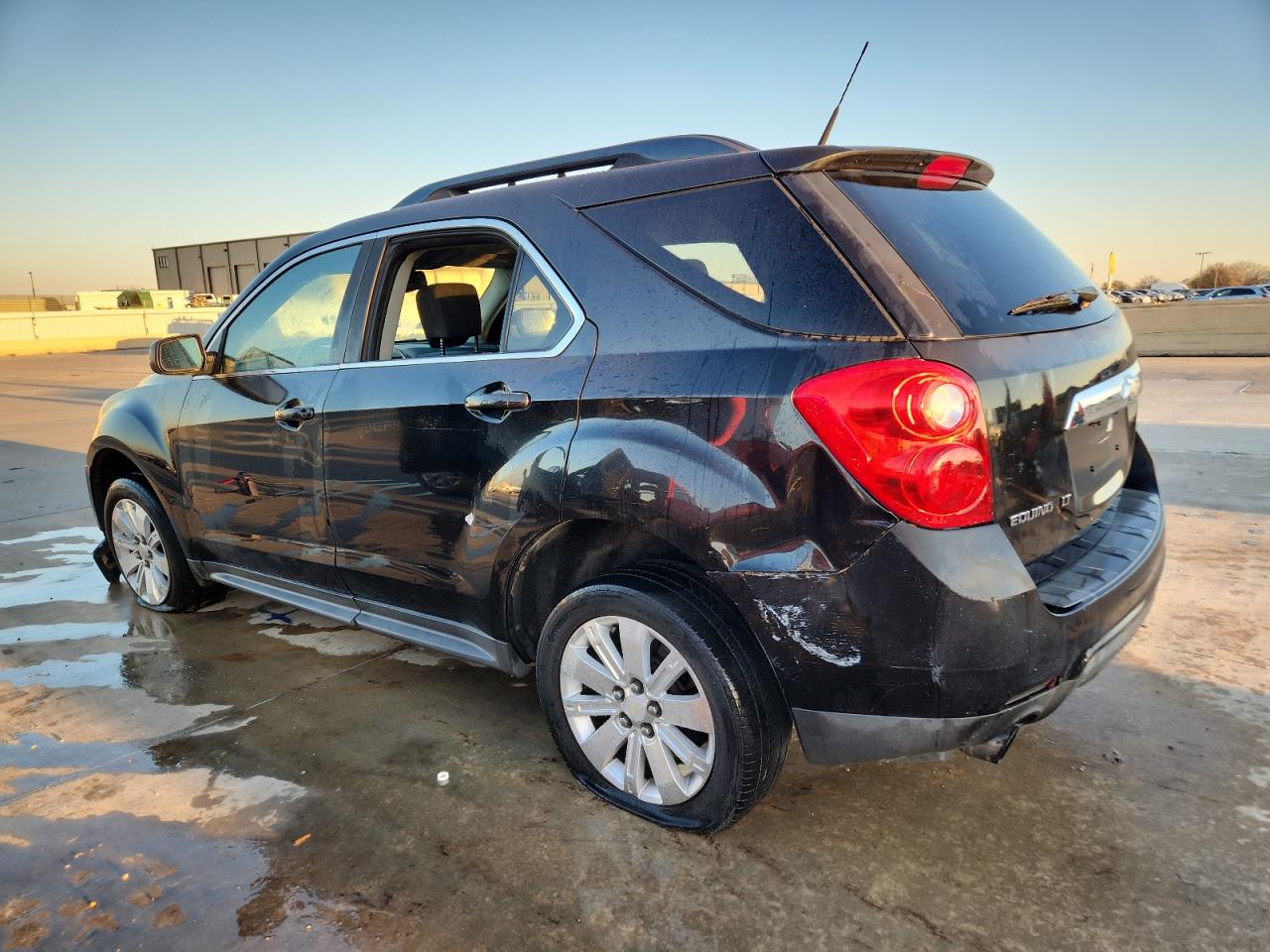 2010 Chevrolet Equinox Lt Black vin: 2CNFLPEY4A6234283 Damage: Left Rear Door, Dent(S) W/ Paint Dmg, > 12 Inches