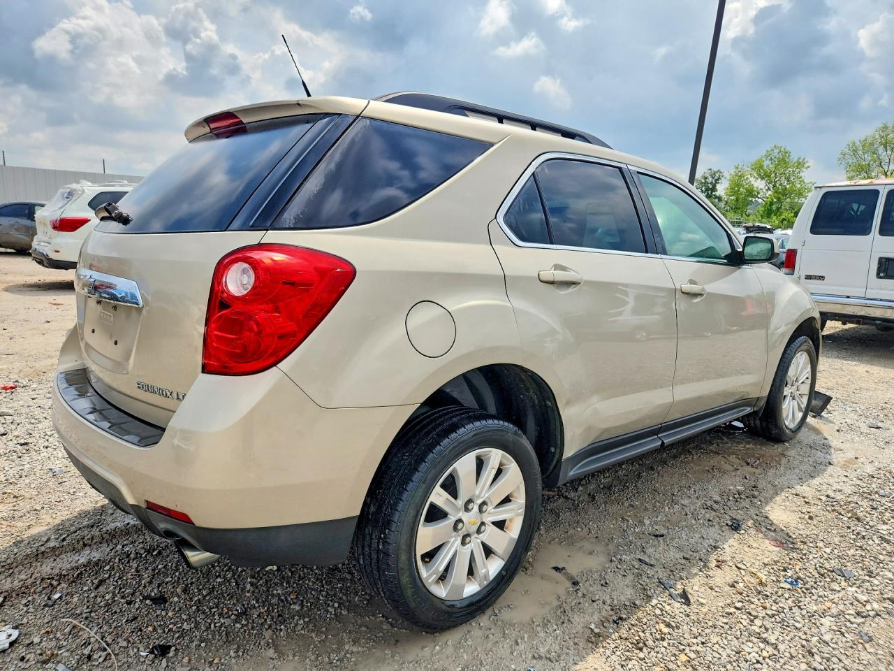 2010 Chevrolet Equinox Lt Beige vin: 2CNFLPEY7A6226534