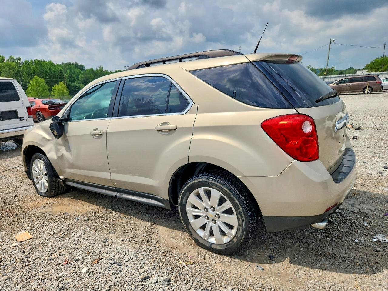 2010 Chevrolet Equinox Lt Beige vin: 2CNFLPEY7A6226534