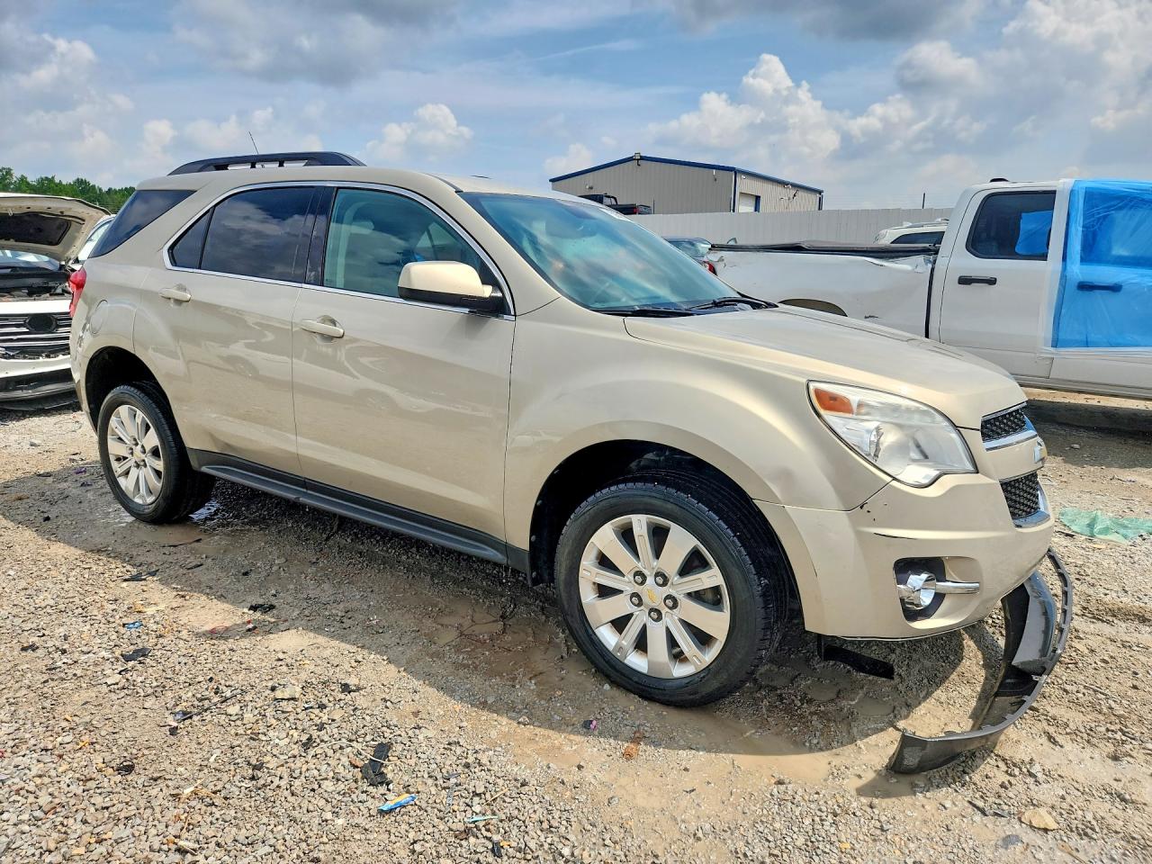 2010 Chevrolet Equinox Lt Beige vin: 2CNFLPEY7A6226534