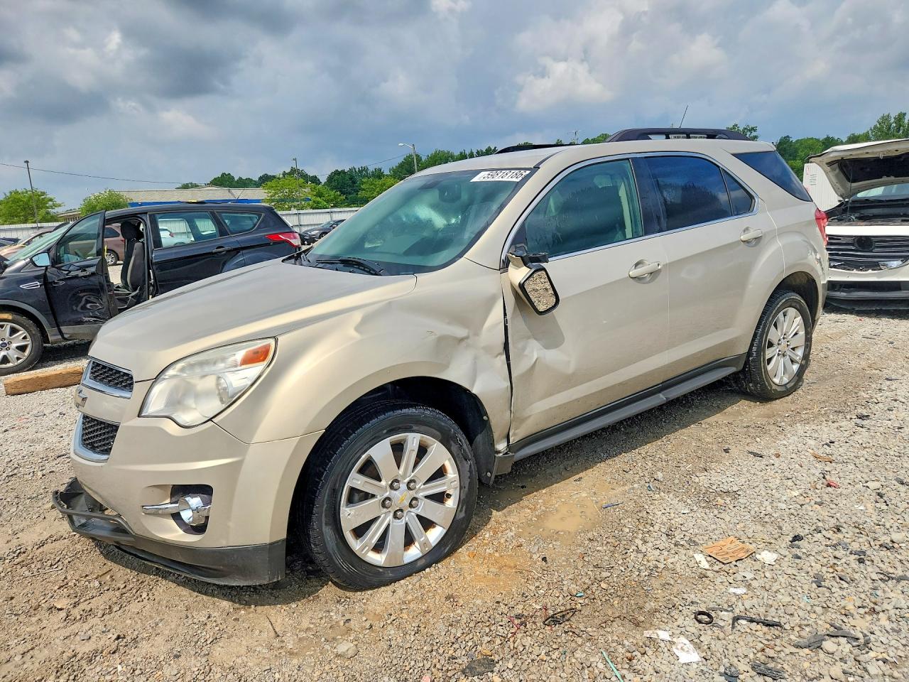 2010 Chevrolet Equinox Lt Бежевый vin: 2CNFLPEY7A6226534