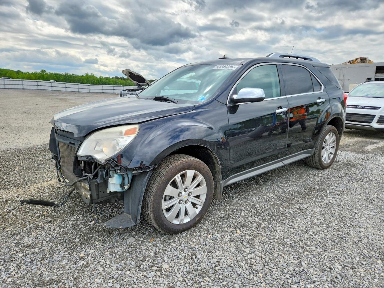2010 Chevrolet Equinox Lt Black vin: 2CNFLPEY7A6267620