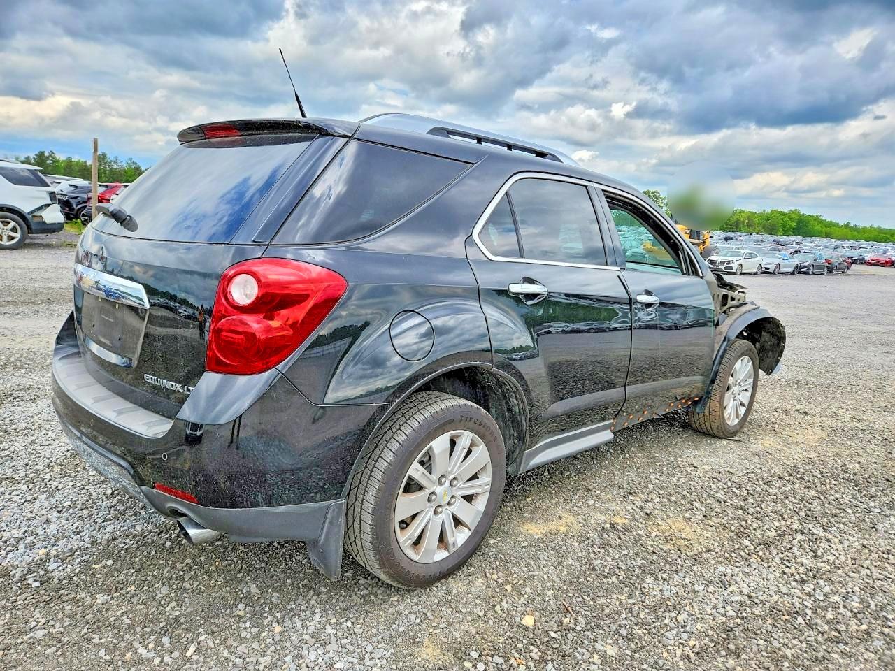 2010 Chevrolet Equinox Lt Black vin: 2CNFLPEY7A6267620