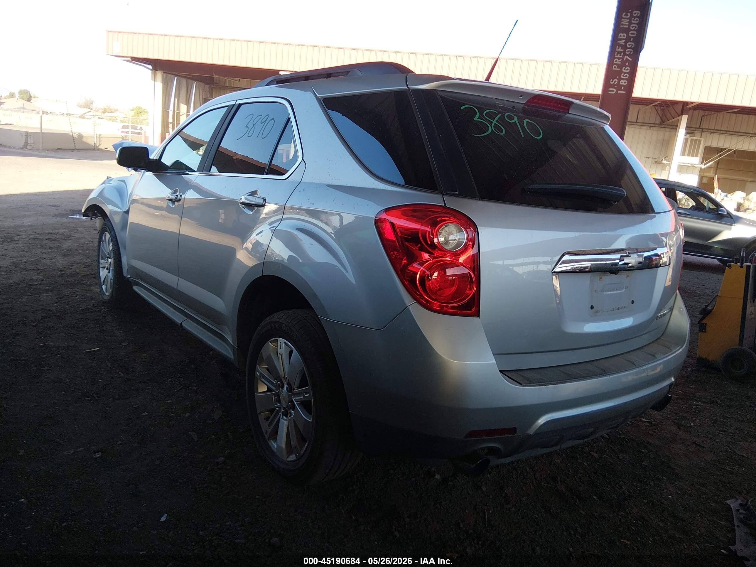 2010 Chevrolet Equinox Lt Silver vin: 2CNFLPEYXA6337465