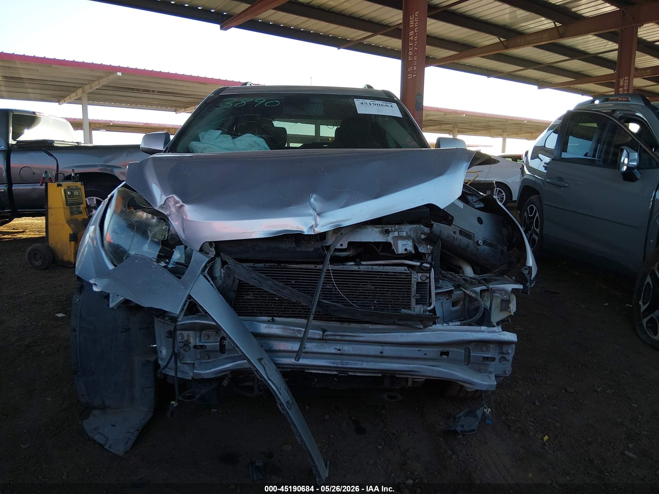 2010 Chevrolet Equinox Lt Silver vin: 2CNFLPEYXA6337465