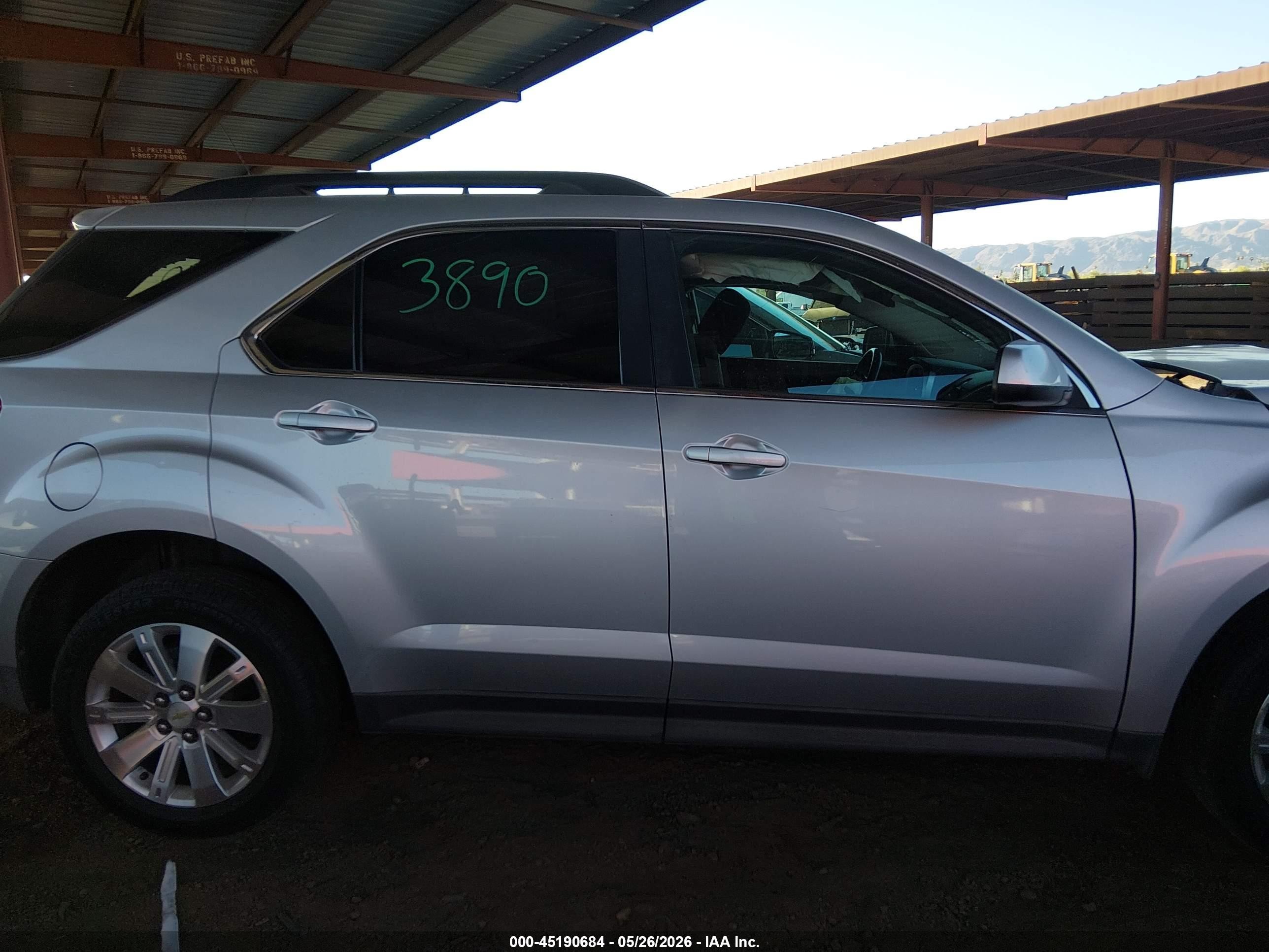 2010 Chevrolet Equinox Lt Silver vin: 2CNFLPEYXA6337465