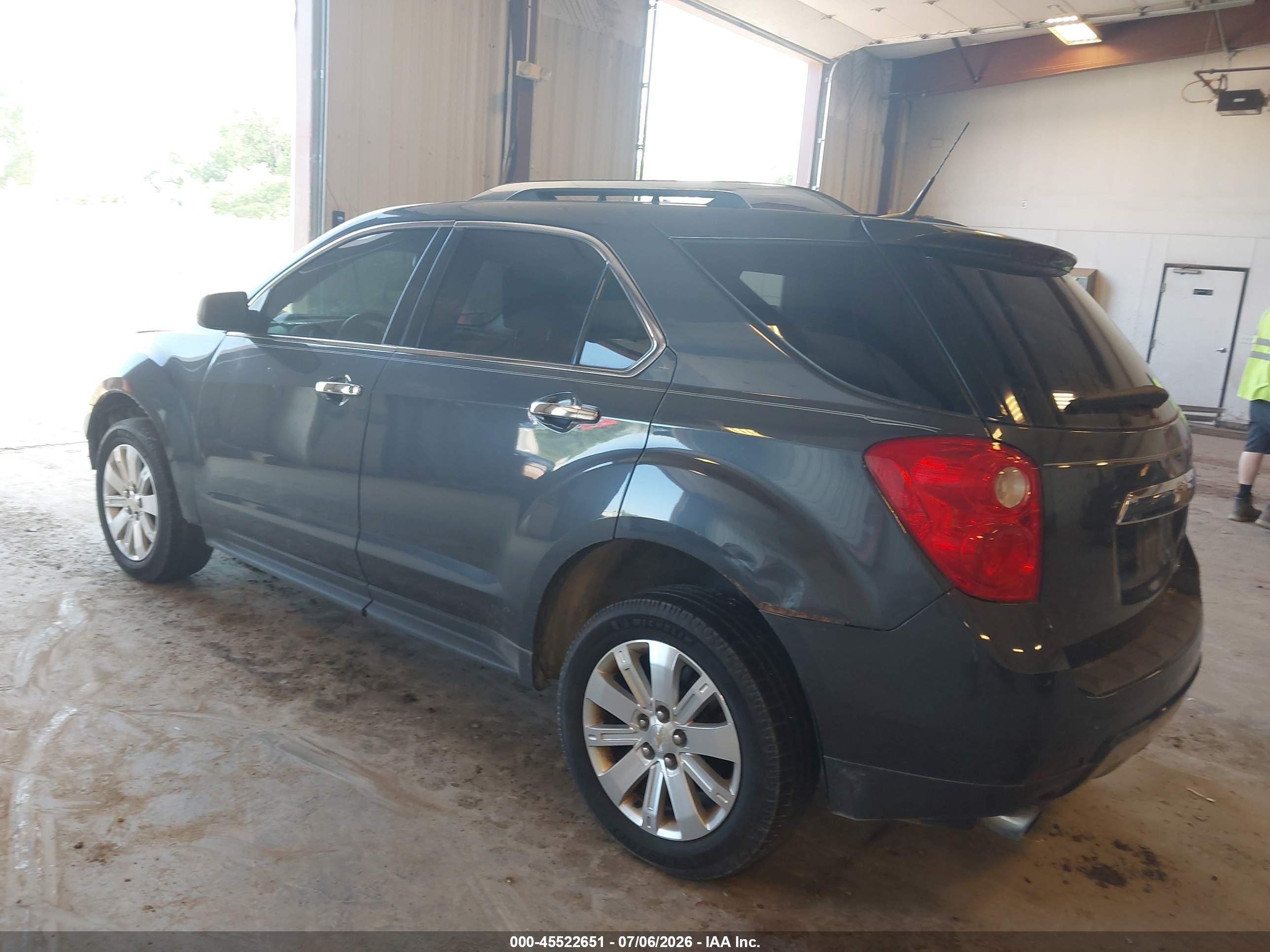 2010 Chevrolet Equinox Lt Gray vin: 2CNFLPEYXA6388819