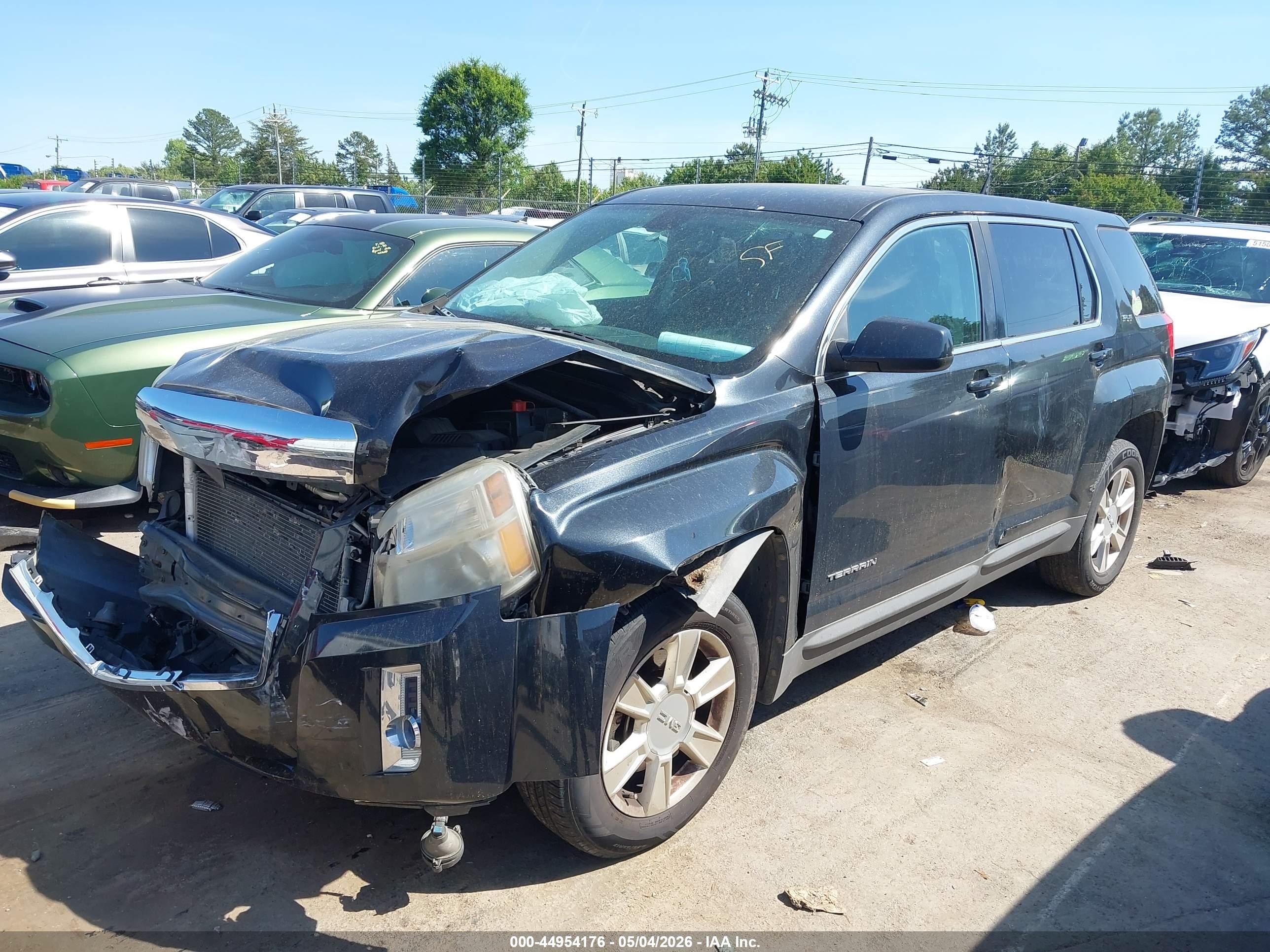 2010 Gmc Terrain Sle-1 Black vin: 2CTALBEW0A6257340