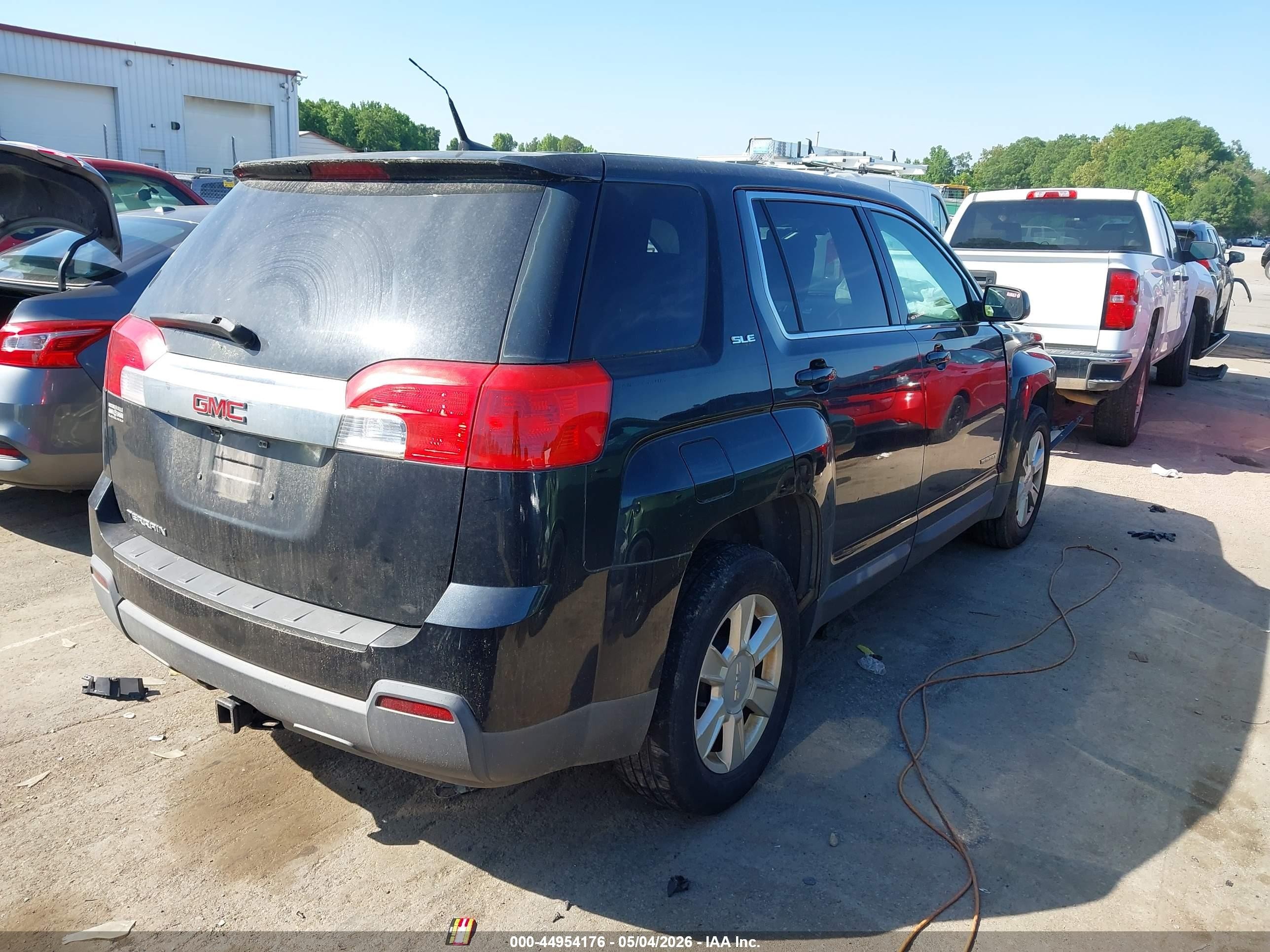 2010 Gmc Terrain Sle-1 Black vin: 2CTALBEW0A6257340