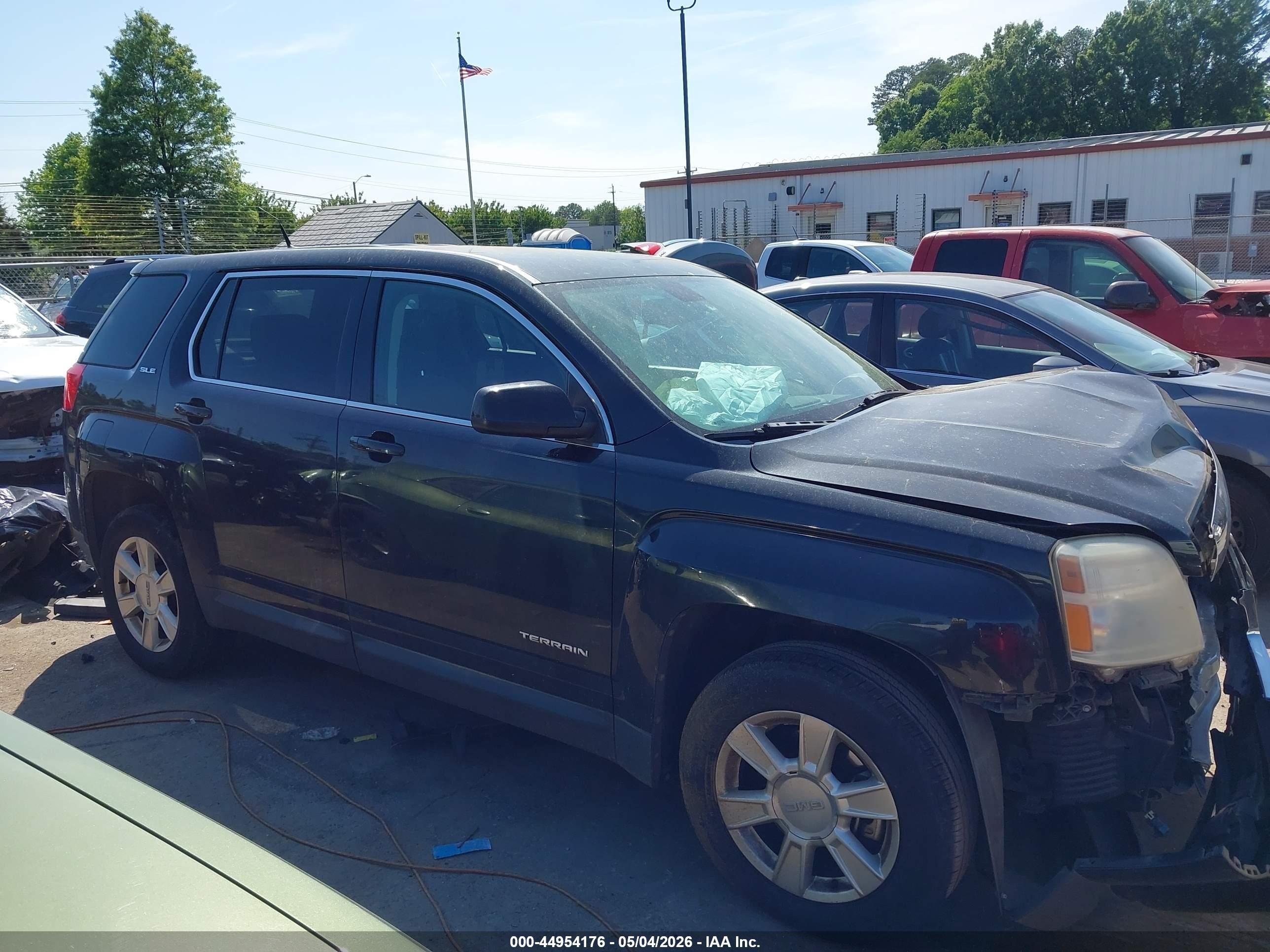 2010 Gmc Terrain Sle-1 Black vin: 2CTALBEW0A6257340