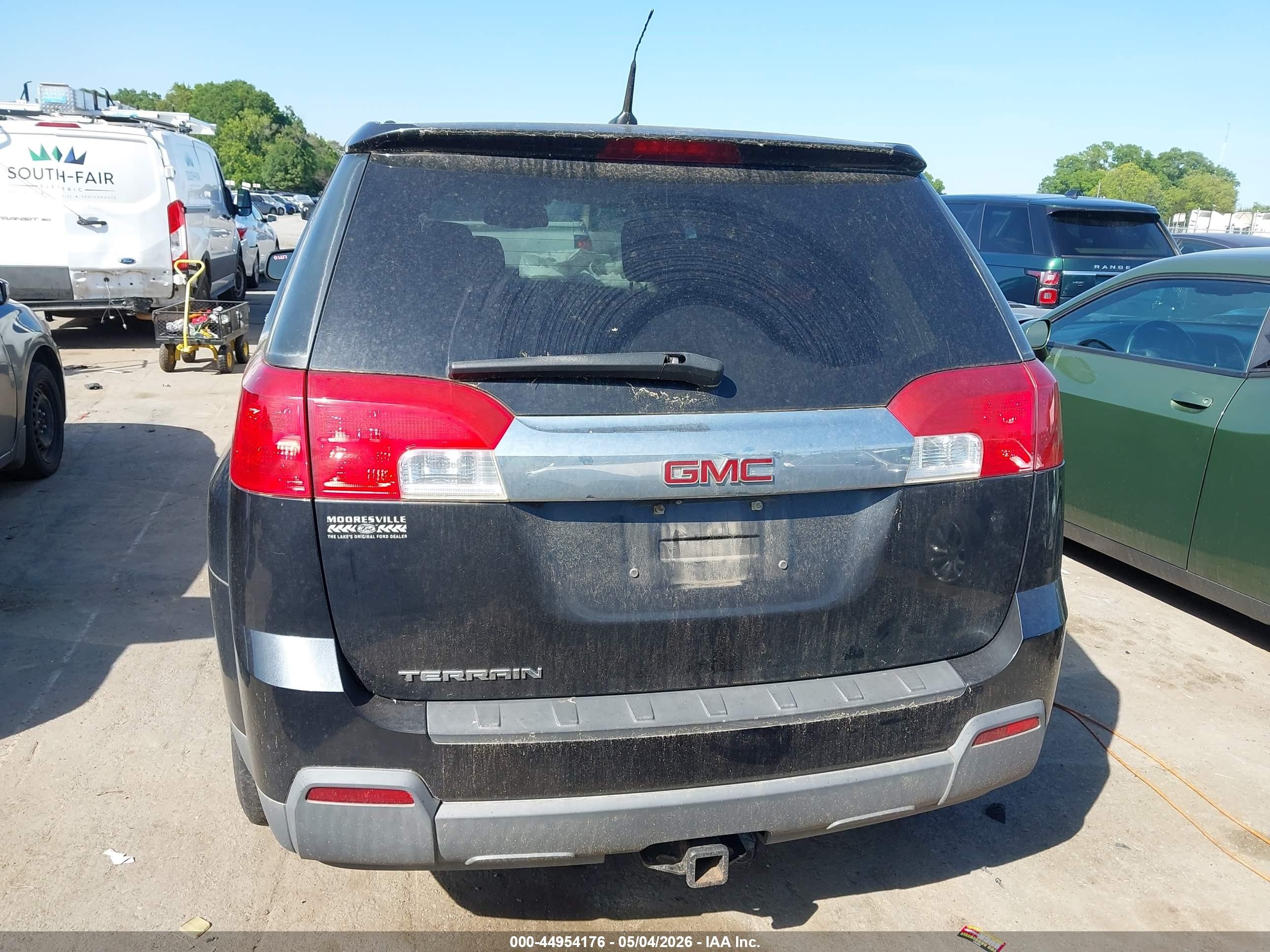 2010 Gmc Terrain Sle-1 Black vin: 2CTALBEW0A6257340
