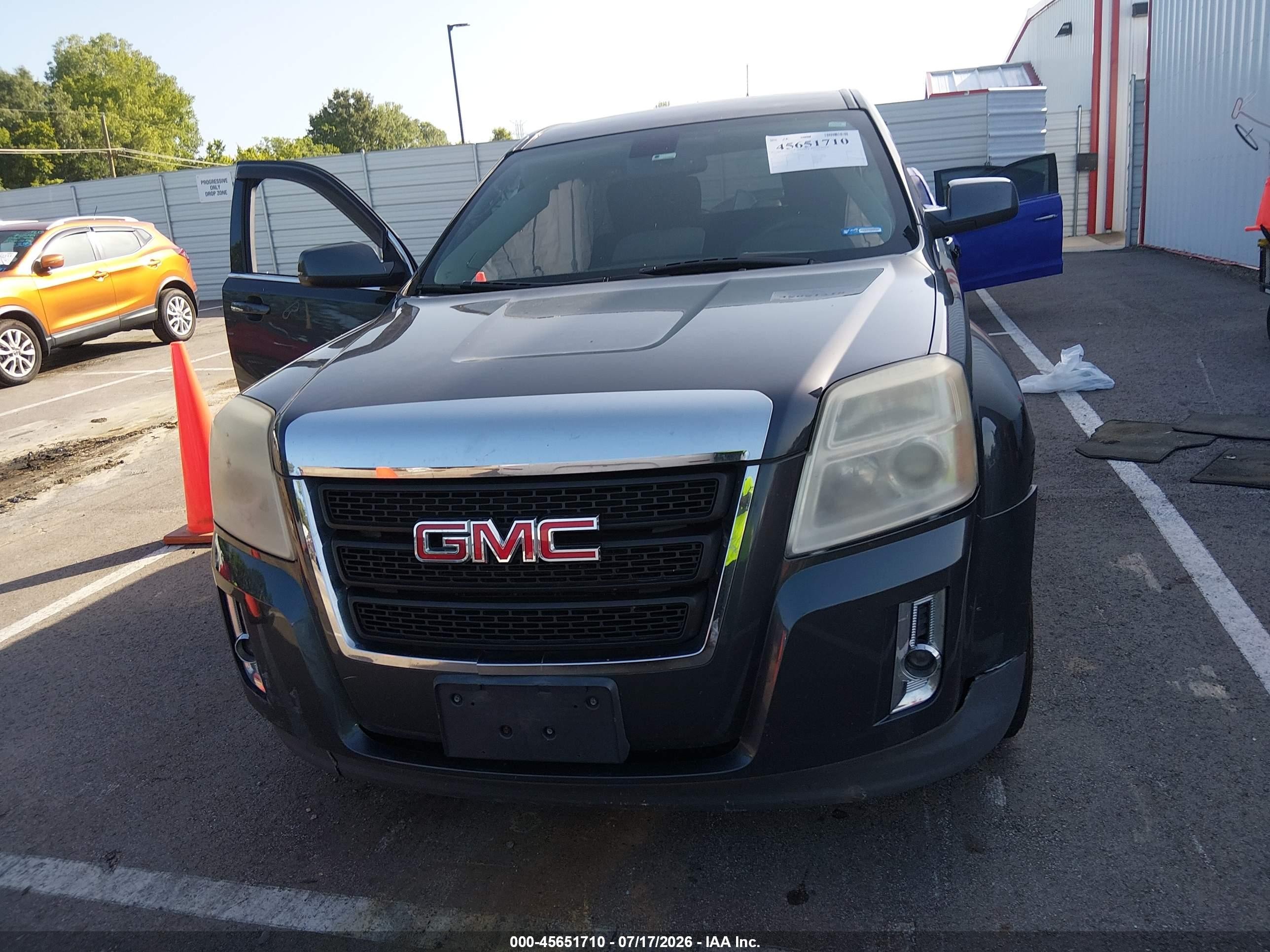 2010 Gmc Terrain Sle-1 Gray vin: 2CTALBEW0A6378336