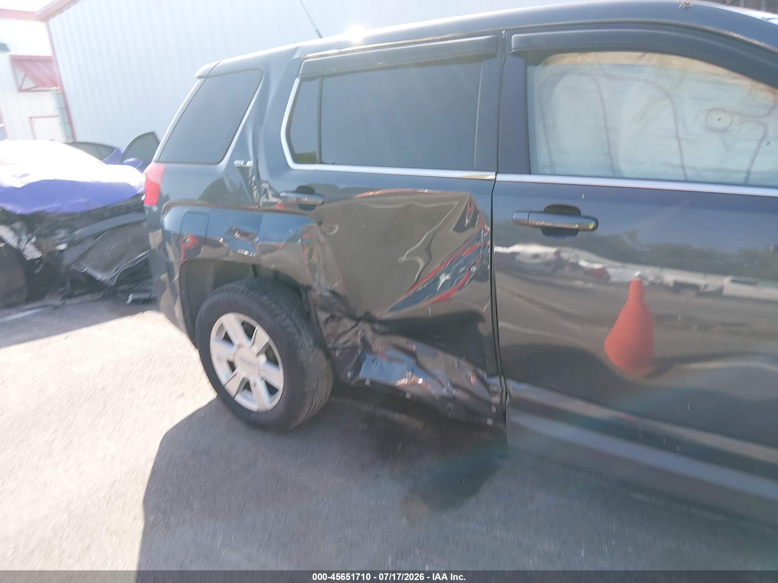 2010 Gmc Terrain Sle-1 Gray vin: 2CTALBEW0A6378336