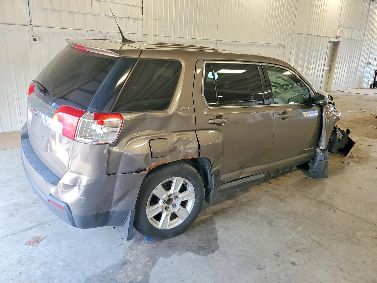 2010 Gmc Terrain Sle Gray vin: 2CTALBEW1A6289598