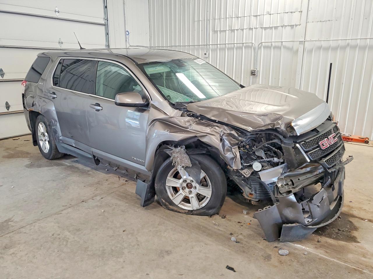 2010 Gmc Terrain Sle Gray vin: 2CTALBEW1A6289598