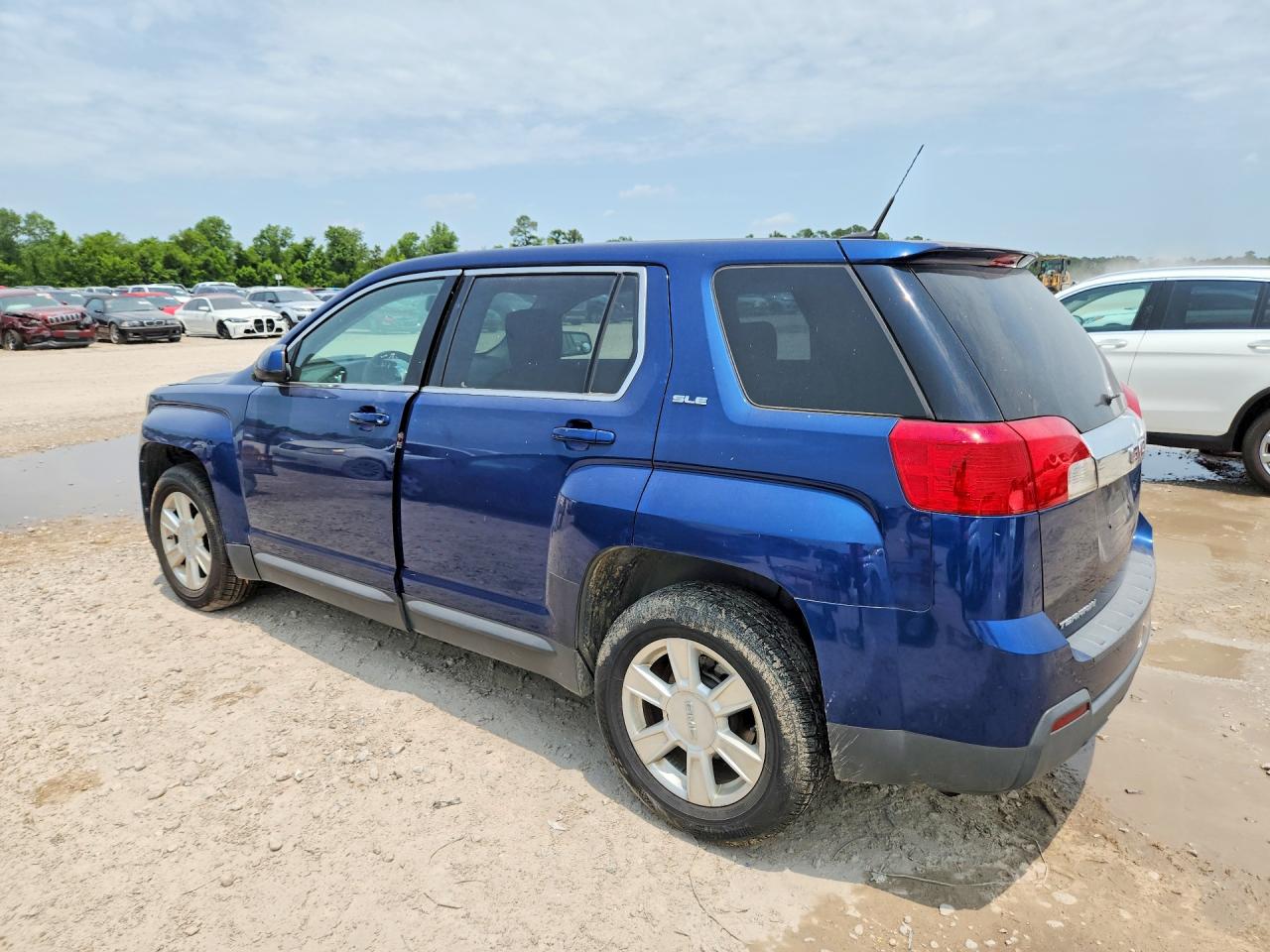 2010 Gmc Terrain Sle Blue vin: 2CTALBEW2A6261146