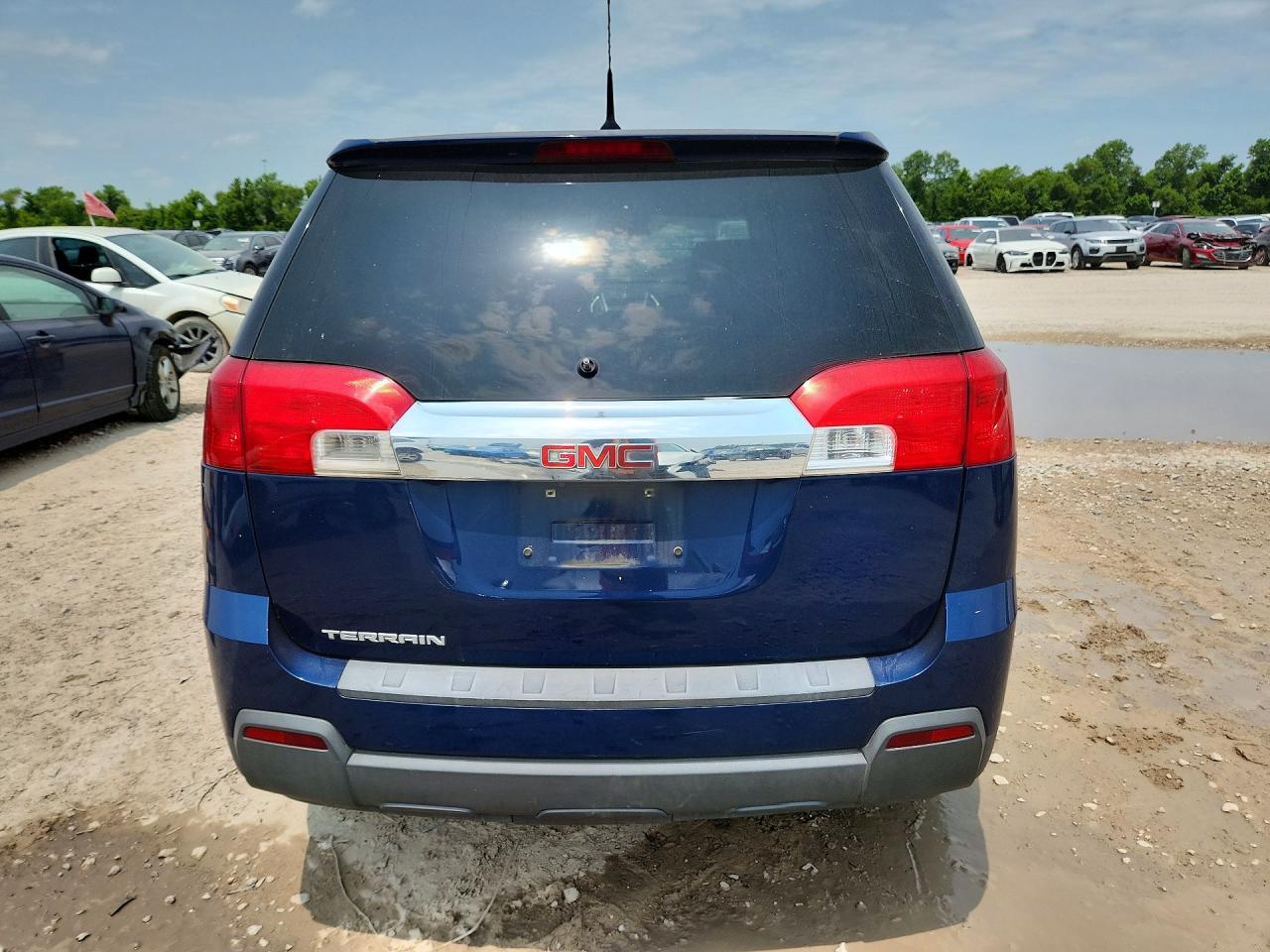 2010 Gmc Terrain Sle Blue vin: 2CTALBEW2A6261146