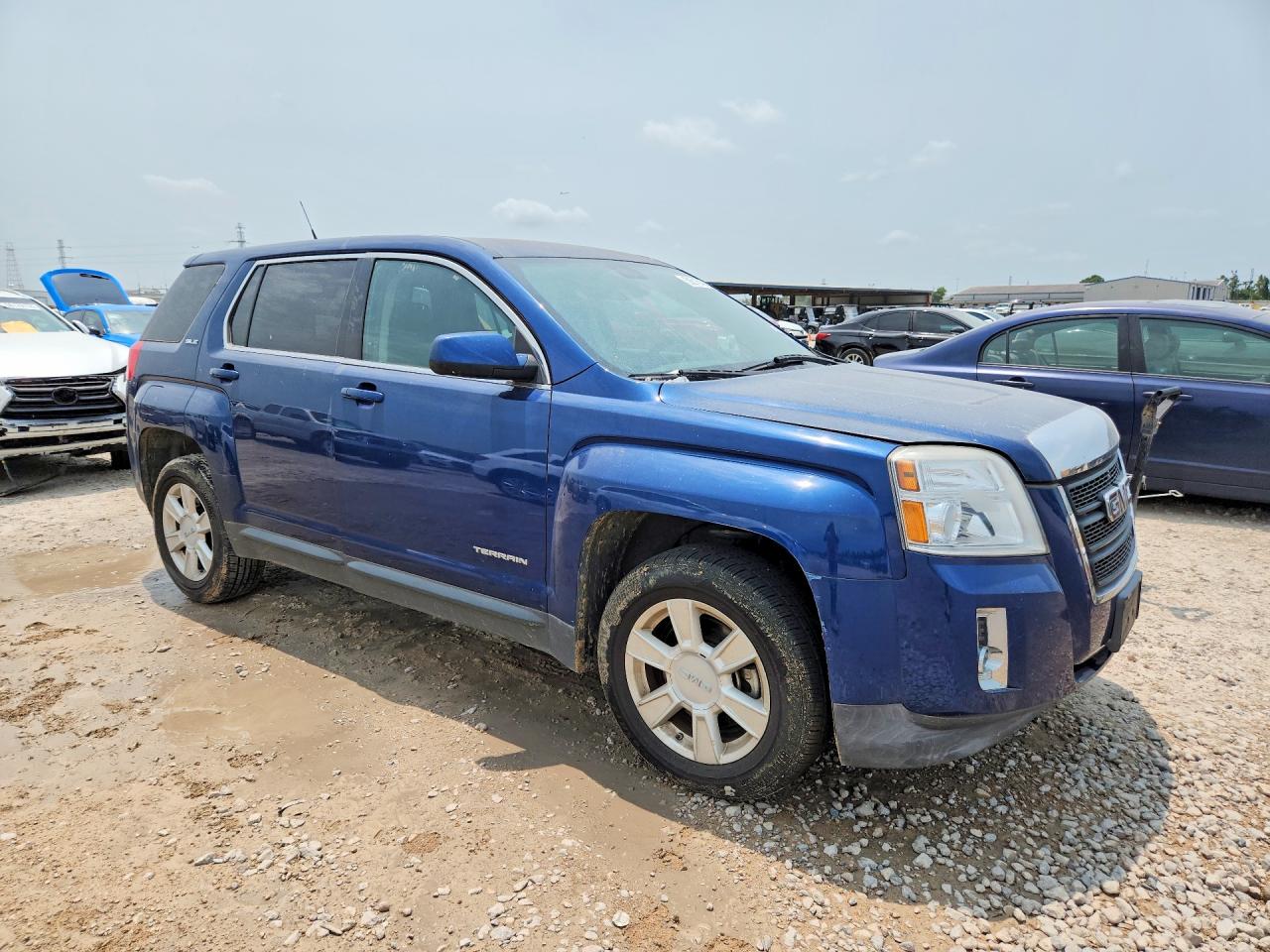 2010 Gmc Terrain Sle Blue vin: 2CTALBEW2A6261146