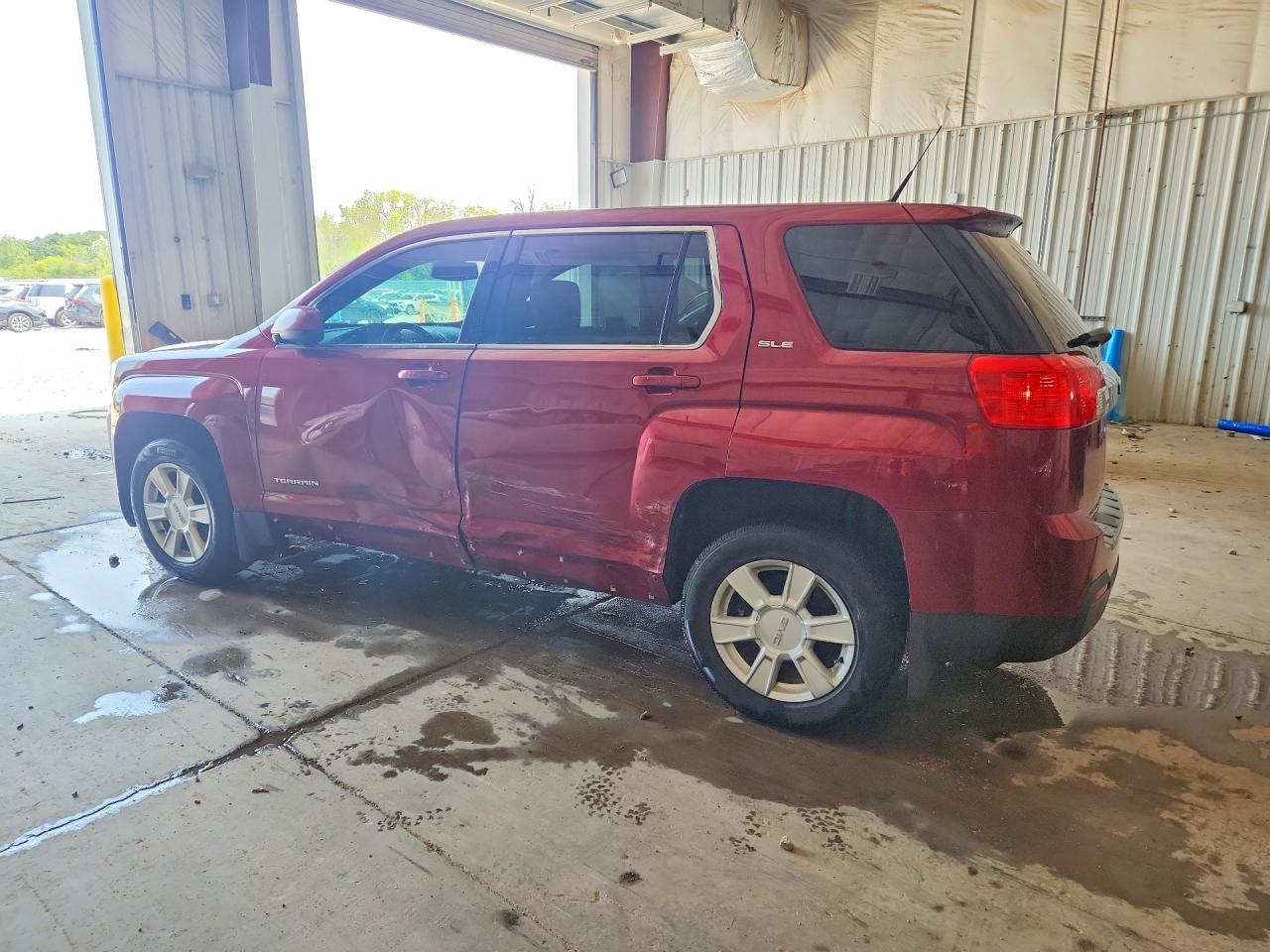 2010 Gmc Terrain Sle Red vin: 2CTALBEW2A6327212