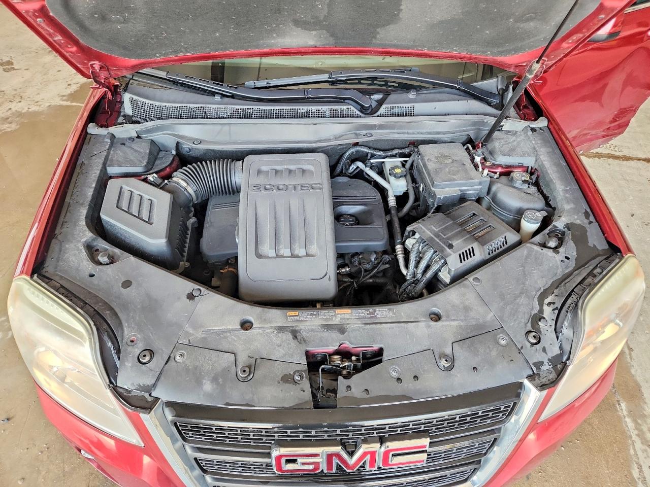 2010 Gmc Terrain Sle Red vin: 2CTALBEW2A6327212