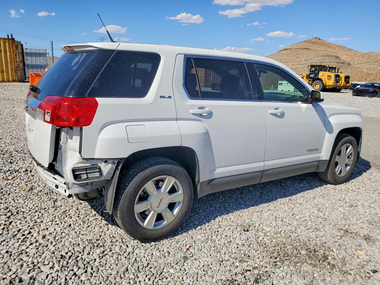 2010 Gmc Terrain Sle White vin: 2CTALBEW3A6230875