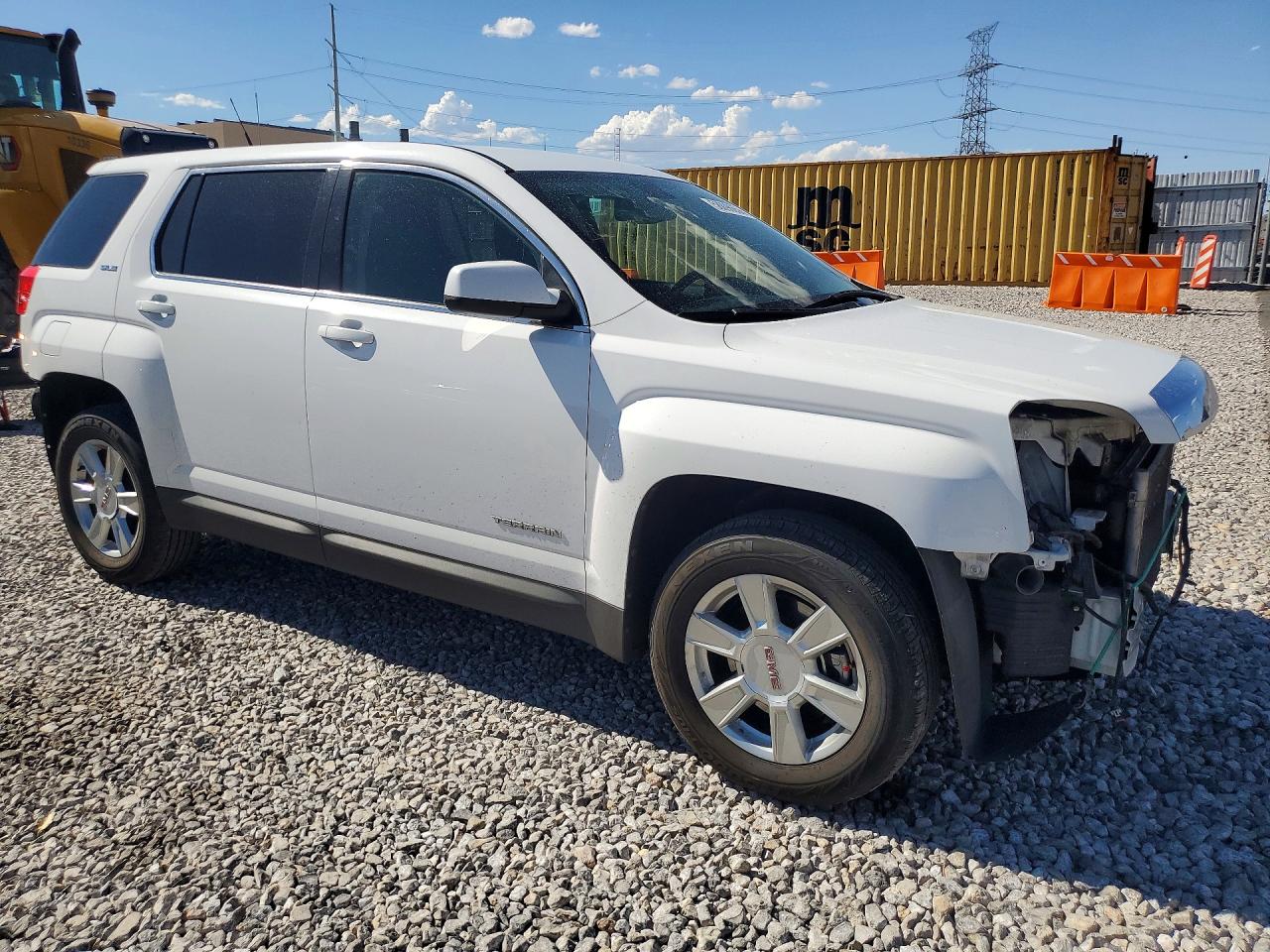 2010 Gmc Terrain Sle White vin: 2CTALBEW3A6230875