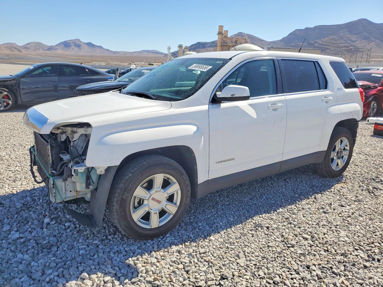 2010 Gmc Terrain Sle White vin: 2CTALBEW3A6230875