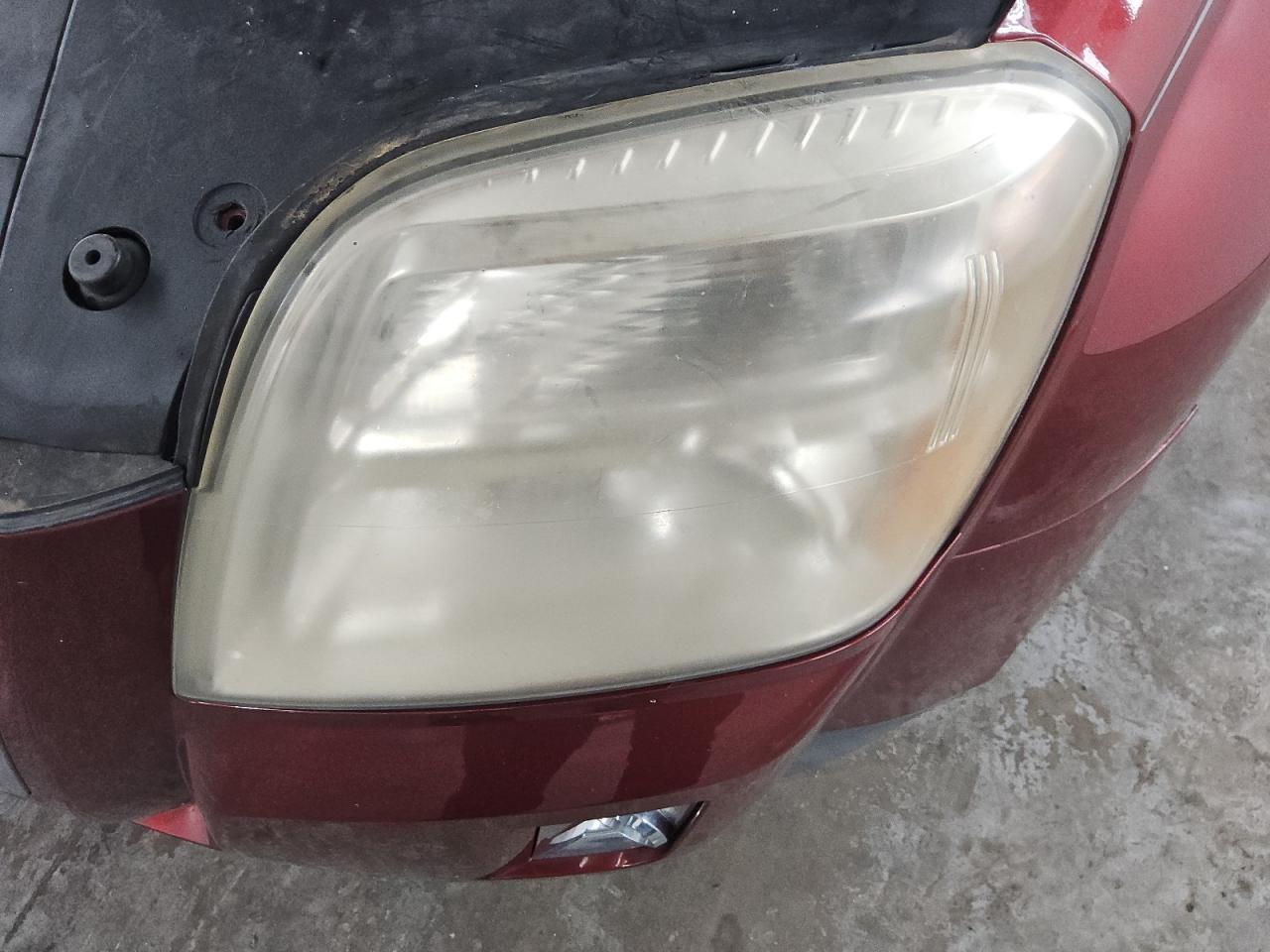 2010 Gmc Terrain Sle Red vin: 2CTALBEW3A6259941 Damage: Left Head Lamp, Faded, Repair Required