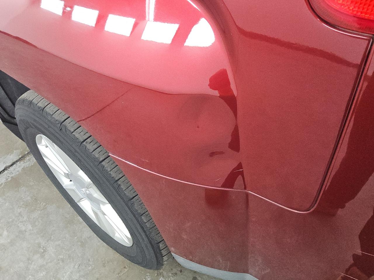 2010 Gmc Terrain Sle Red vin: 2CTALBEW3A6259941 Damage: Left Qtr Panel, Broken, Replacement Required