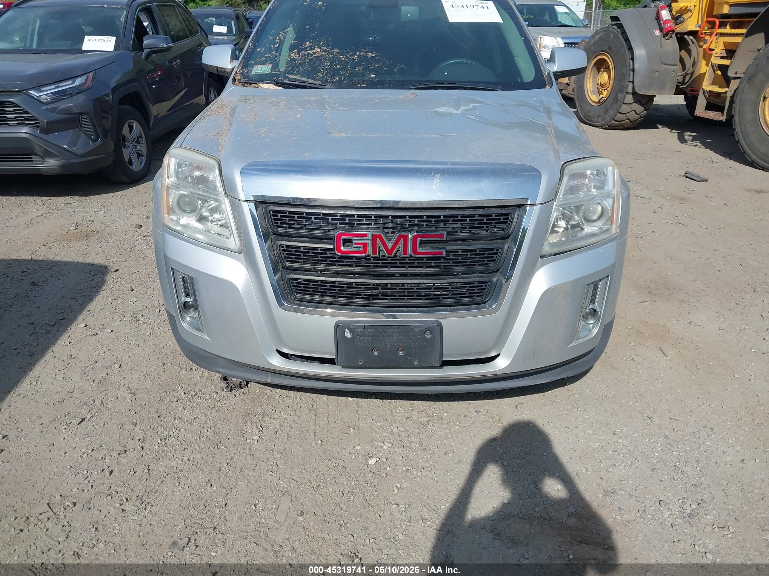 2010 Gmc Terrain Sle-1 Серебряный vin: 2CTALBEW5A6327205