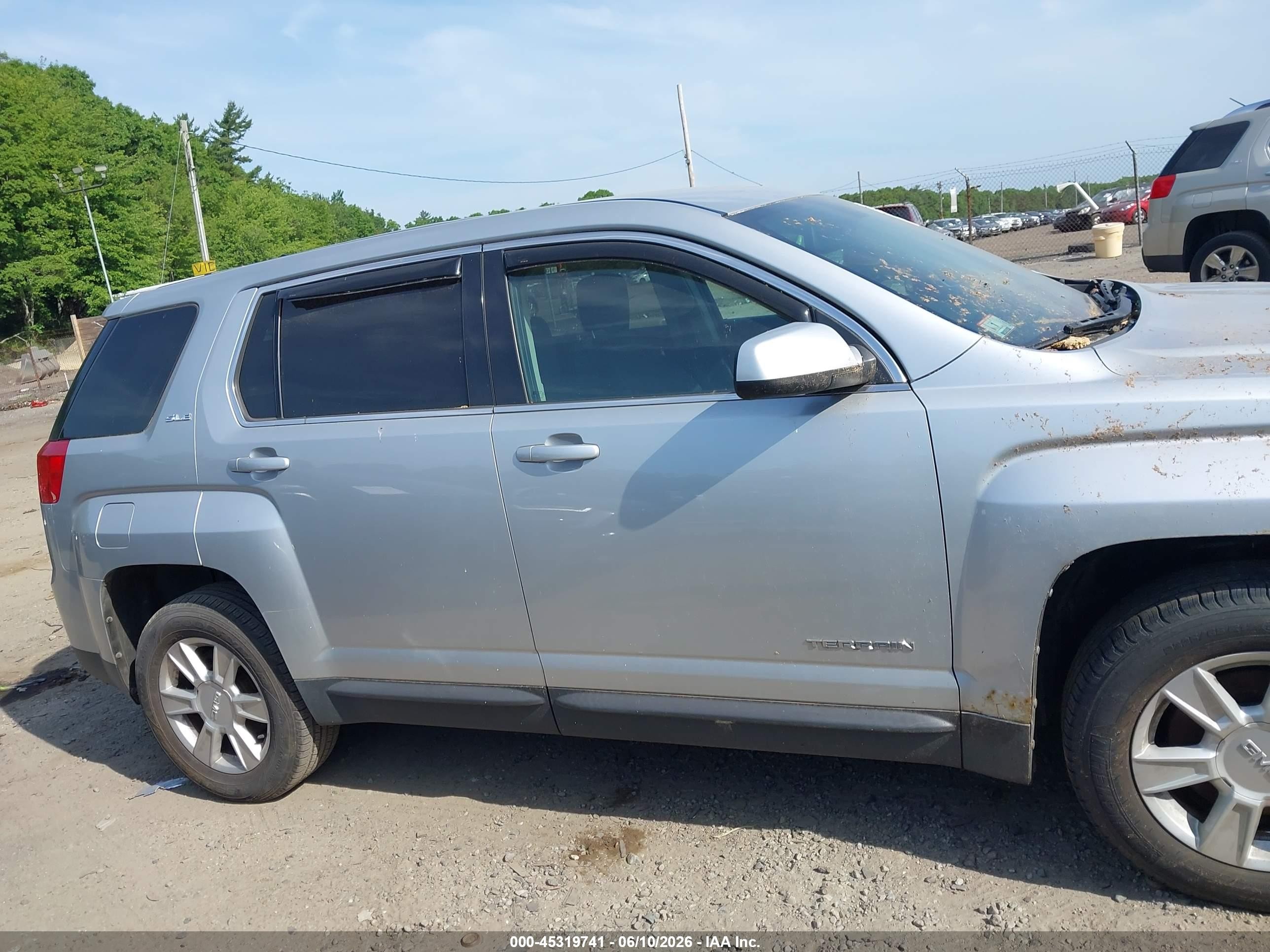 2010 Gmc Terrain Sle-1 Серебряный vin: 2CTALBEW5A6327205