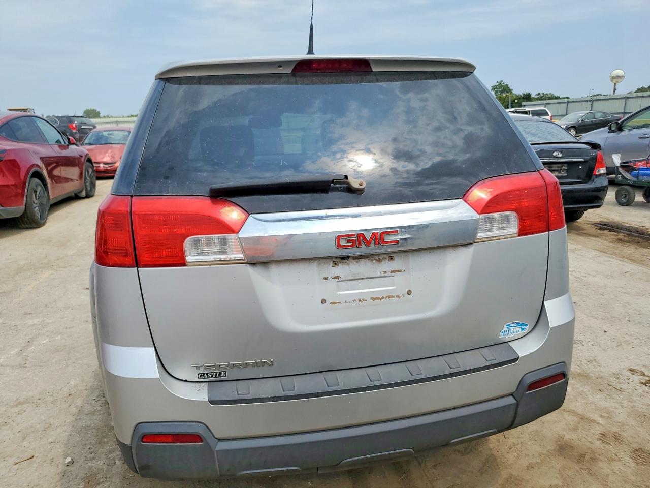 2010 Gmc Terrain Sle Silver vin: 2CTALBEW6A6238470