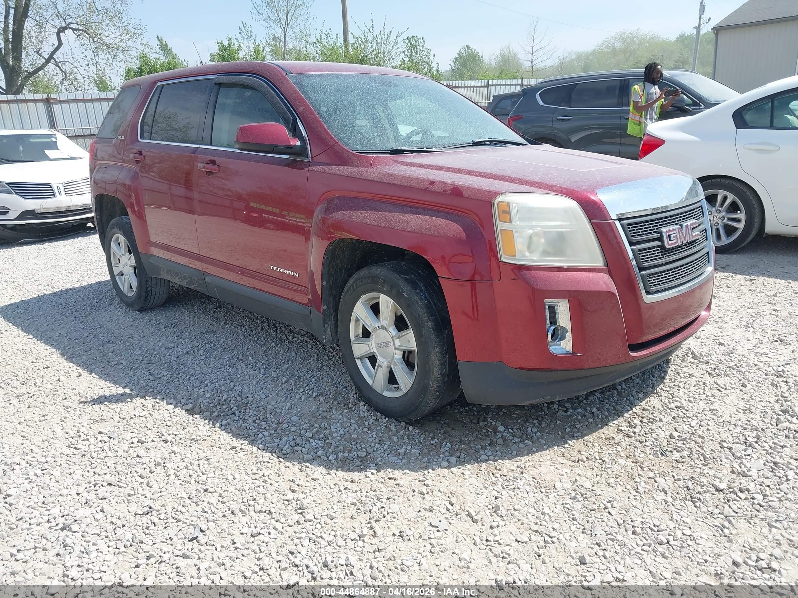 2010 Gmc Terrain Sle-1 Maroon vin: 2CTALBEW6A6273087
