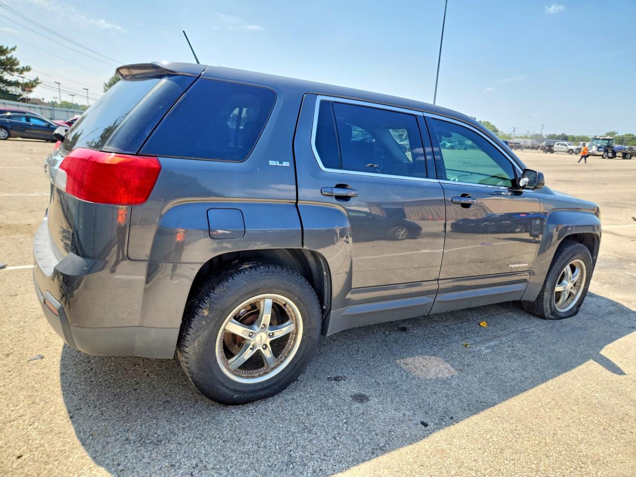2010 Gmc Terrain Sle Gray vin: 2CTALBEW6A6294442