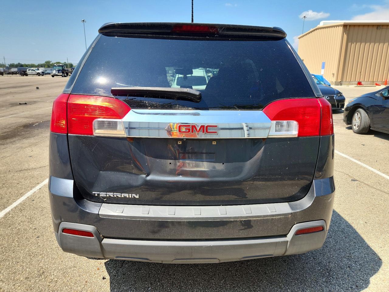 2010 Gmc Terrain Sle Gray vin: 2CTALBEW6A6294442