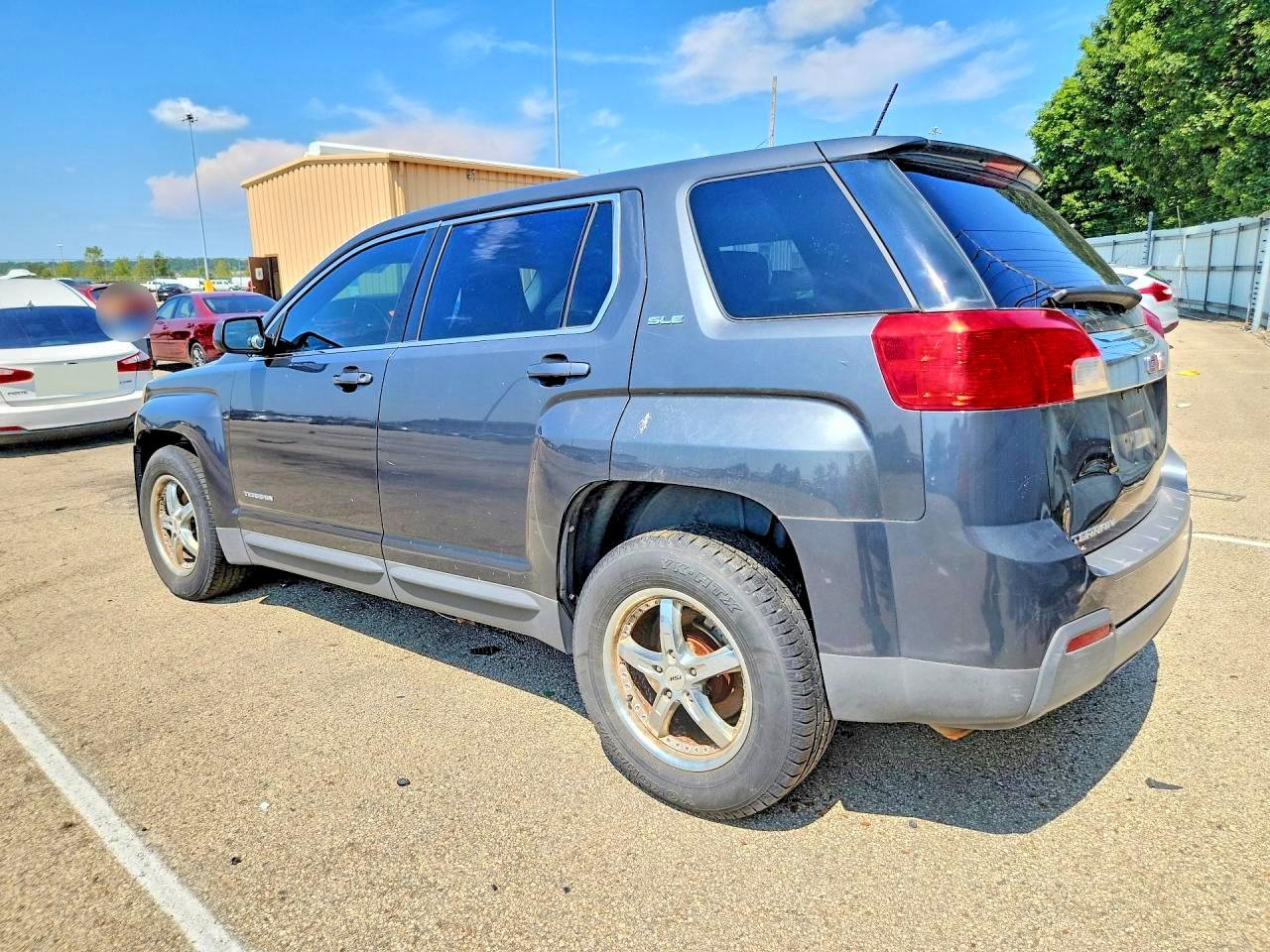 2010 Gmc Terrain Sle Gray vin: 2CTALBEW6A6294442